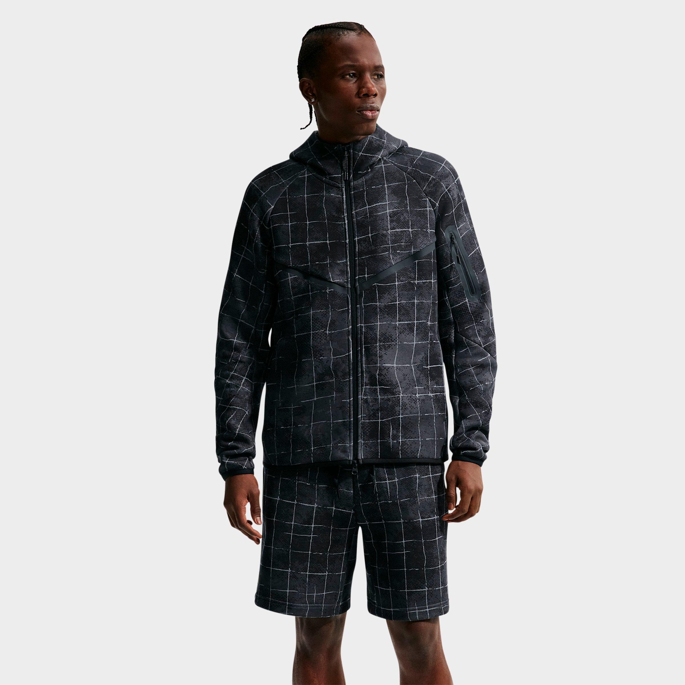 Men's Nike Tech Windrunner Fleece Grid Full-Zip Jacket
