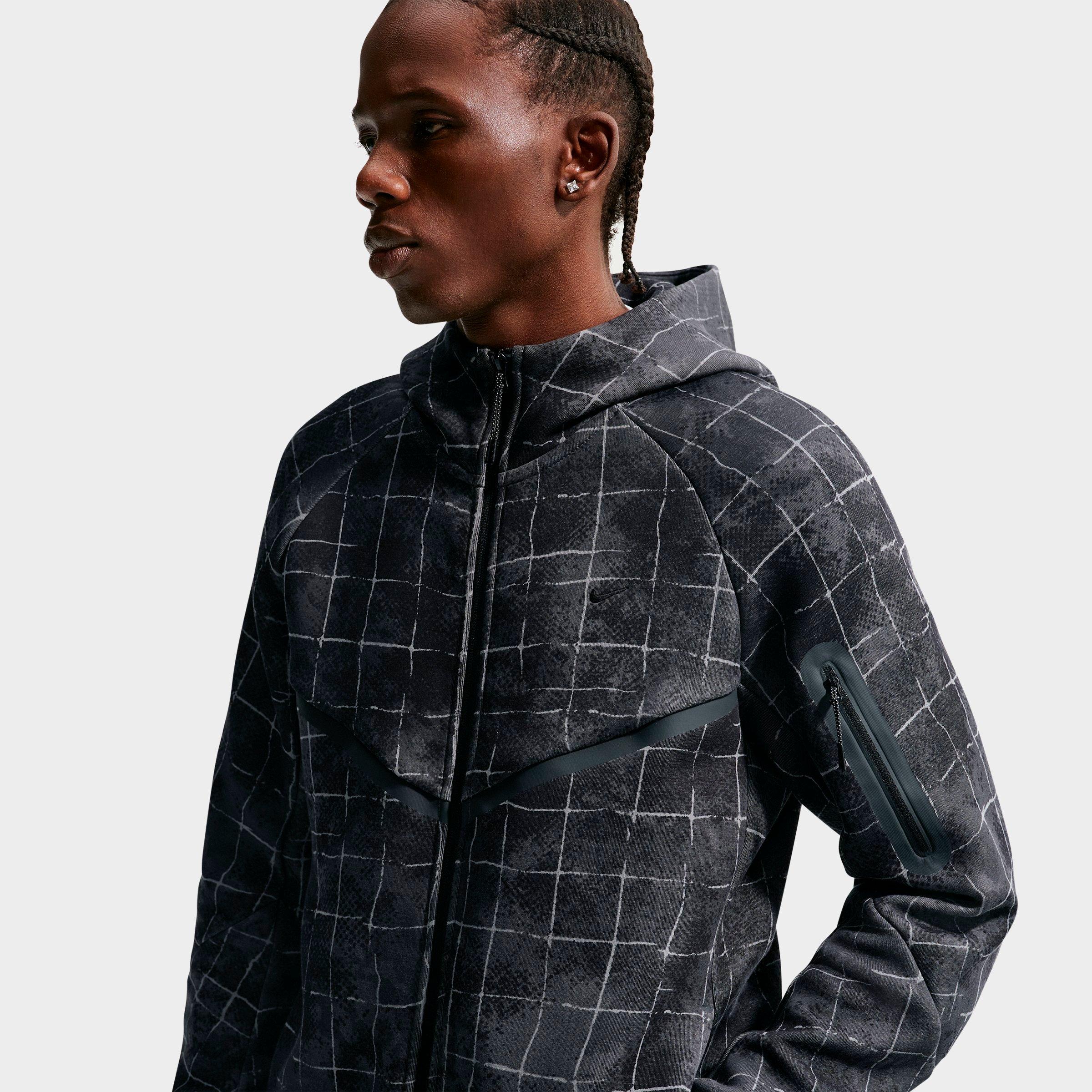 Men's Nike Tech Windrunner Fleece Grid Full-Zip Jacket