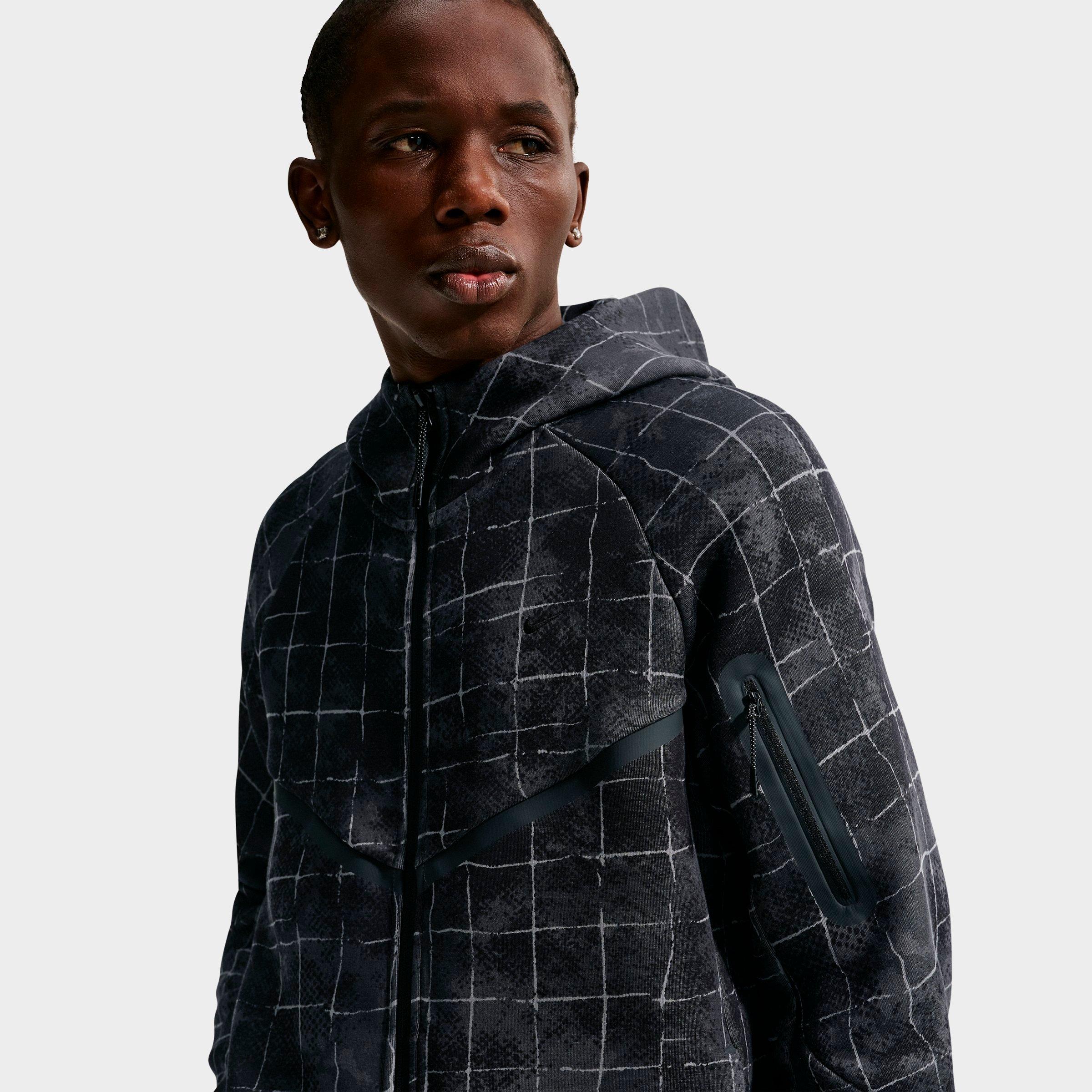 Men's Nike Tech Windrunner Fleece Grid Full-Zip Jacket