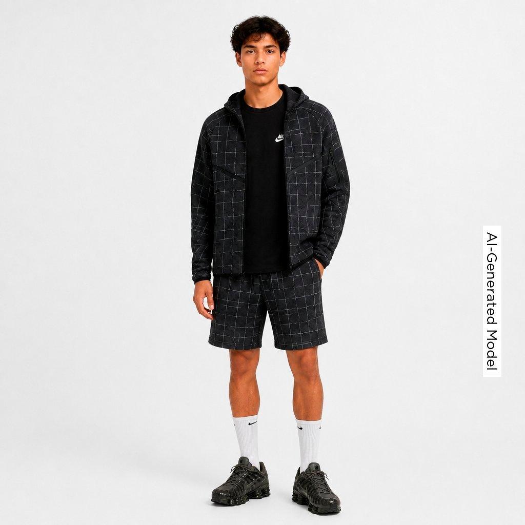 Men's Nike Tech Grid Fleece Shorts