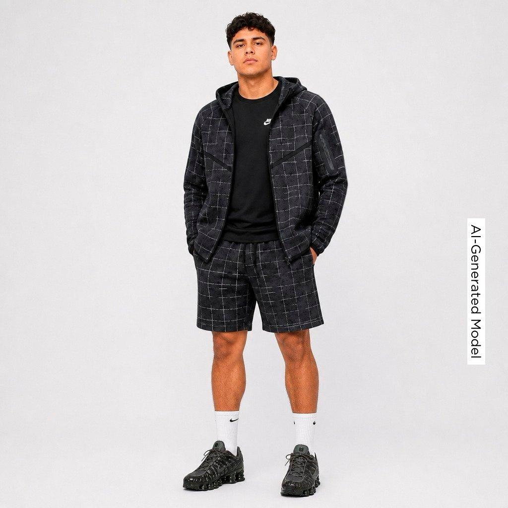 Men's Nike Tech Grid Fleece Shorts