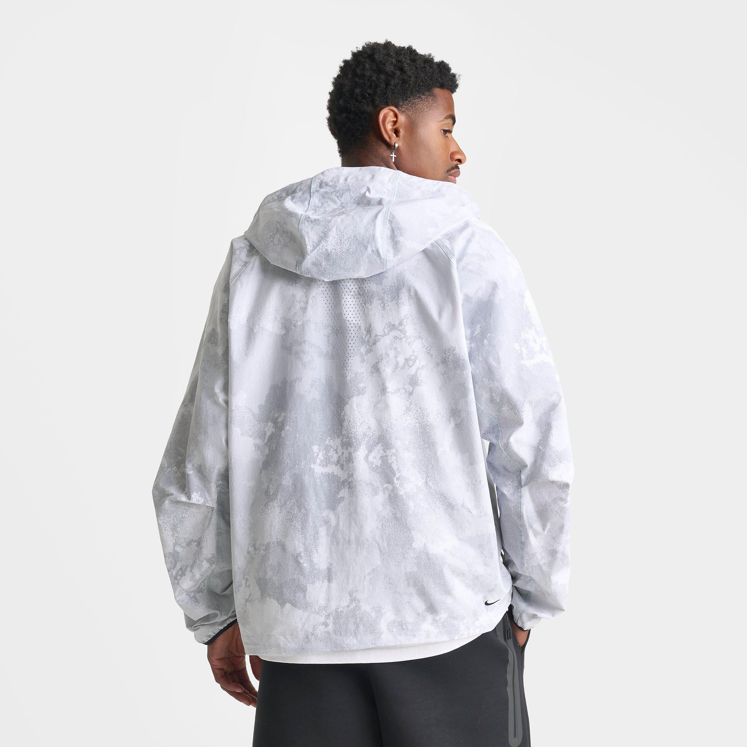 Men's Nike Tech Windrunner Dri-FIT Allover Print Woven Full-Zip Jacket