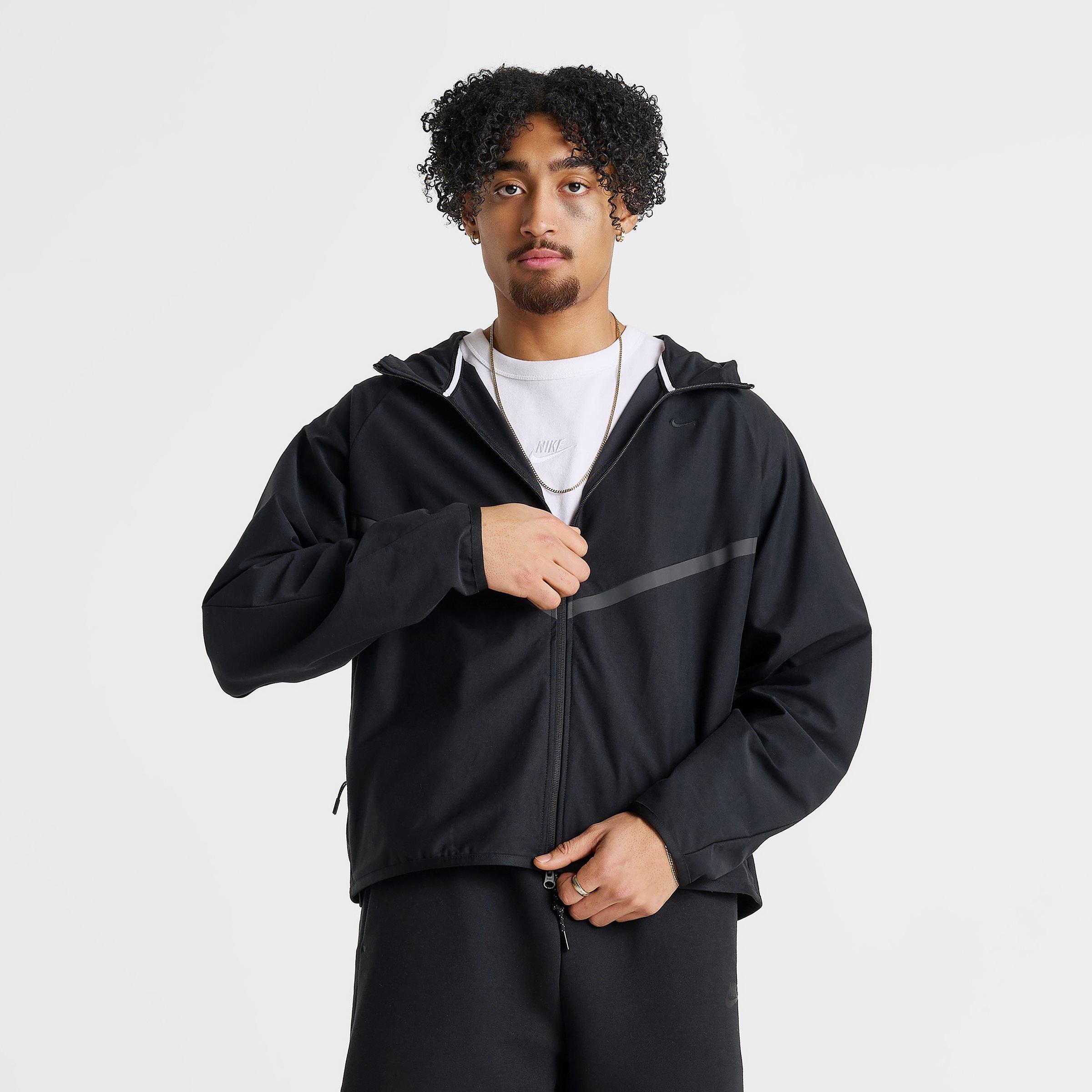 Men's Nike Tech Shori Knit Full-Zip Windbreaker Jacket