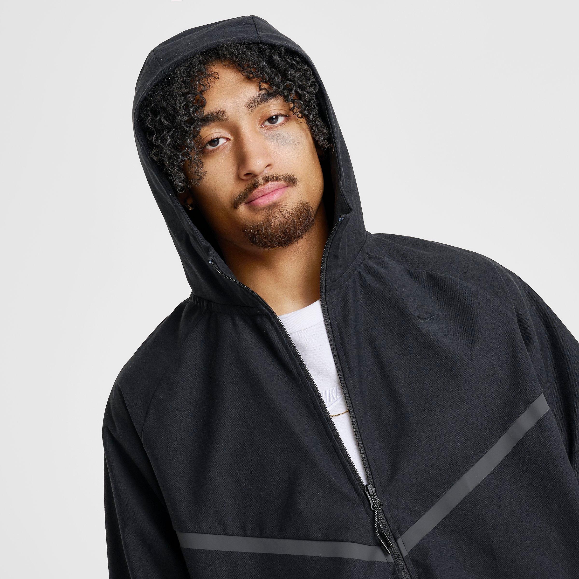 Men's Nike Tech Shori Knit Full-Zip Windbreaker Jacket