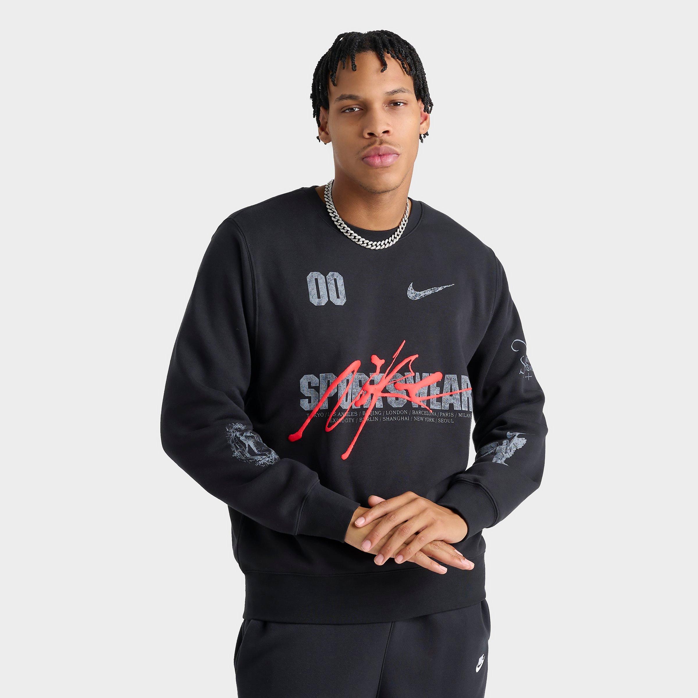 Men's Nike Sportswear Club Fleece Victory Crewneck Sweatshirt