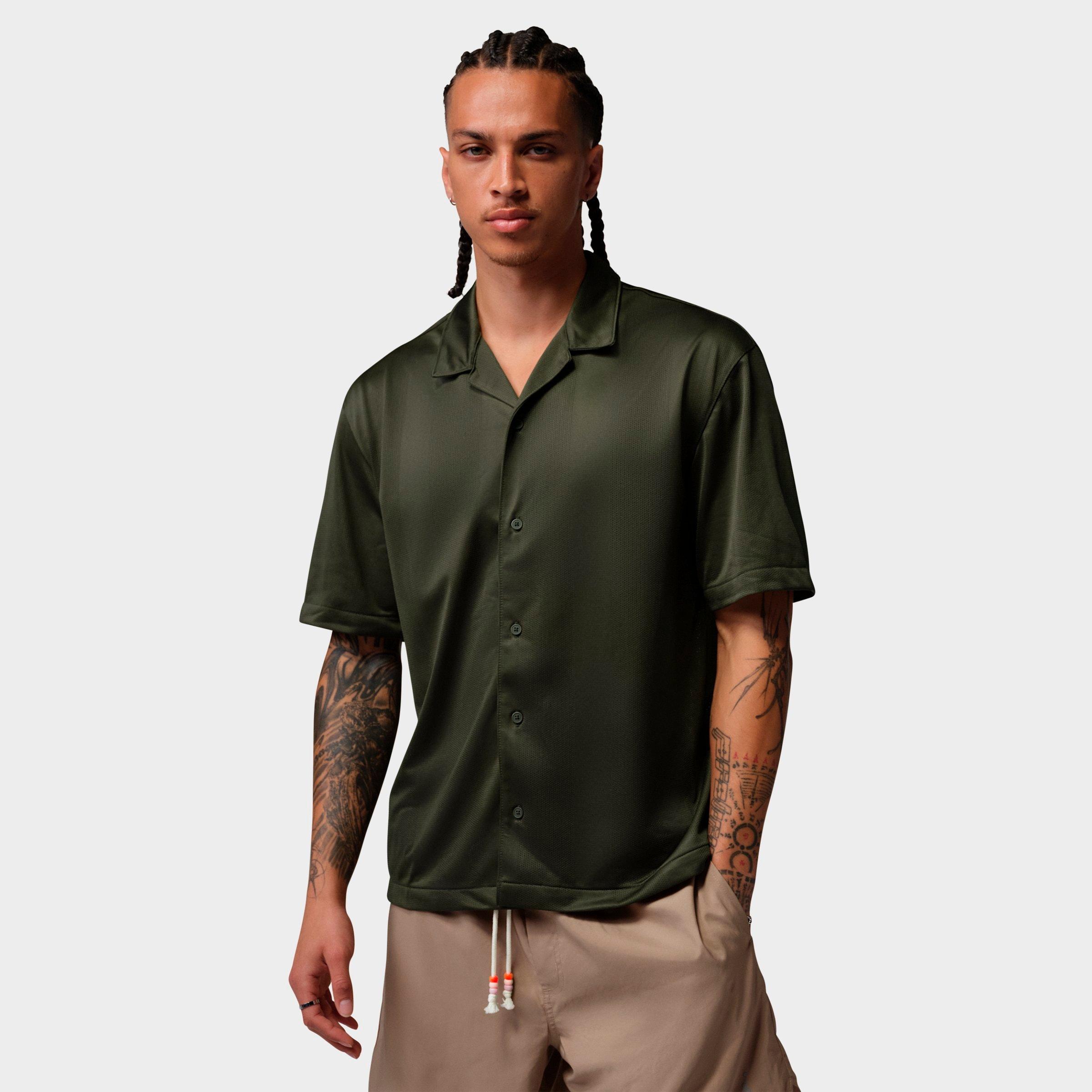 Men's Jordan Brooklyn Festival Button-Down Top