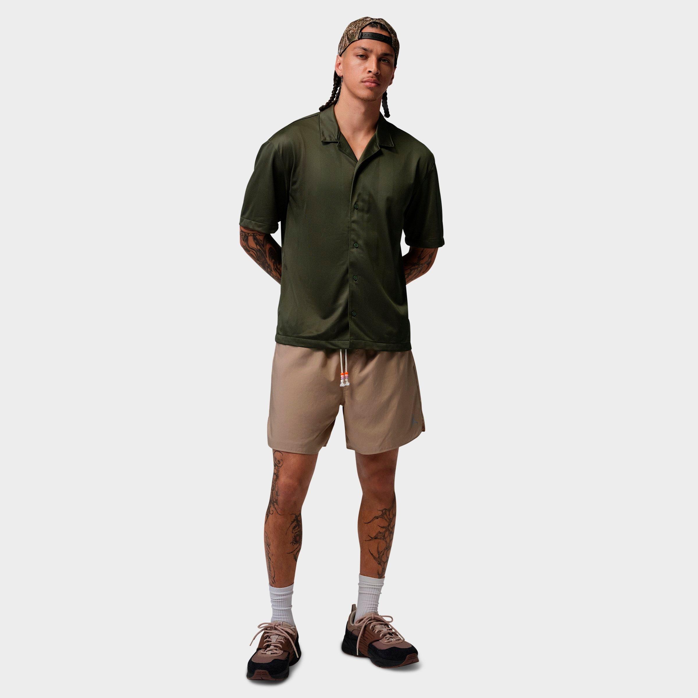 Men's Jordan Brooklyn Festival Button-Down Top