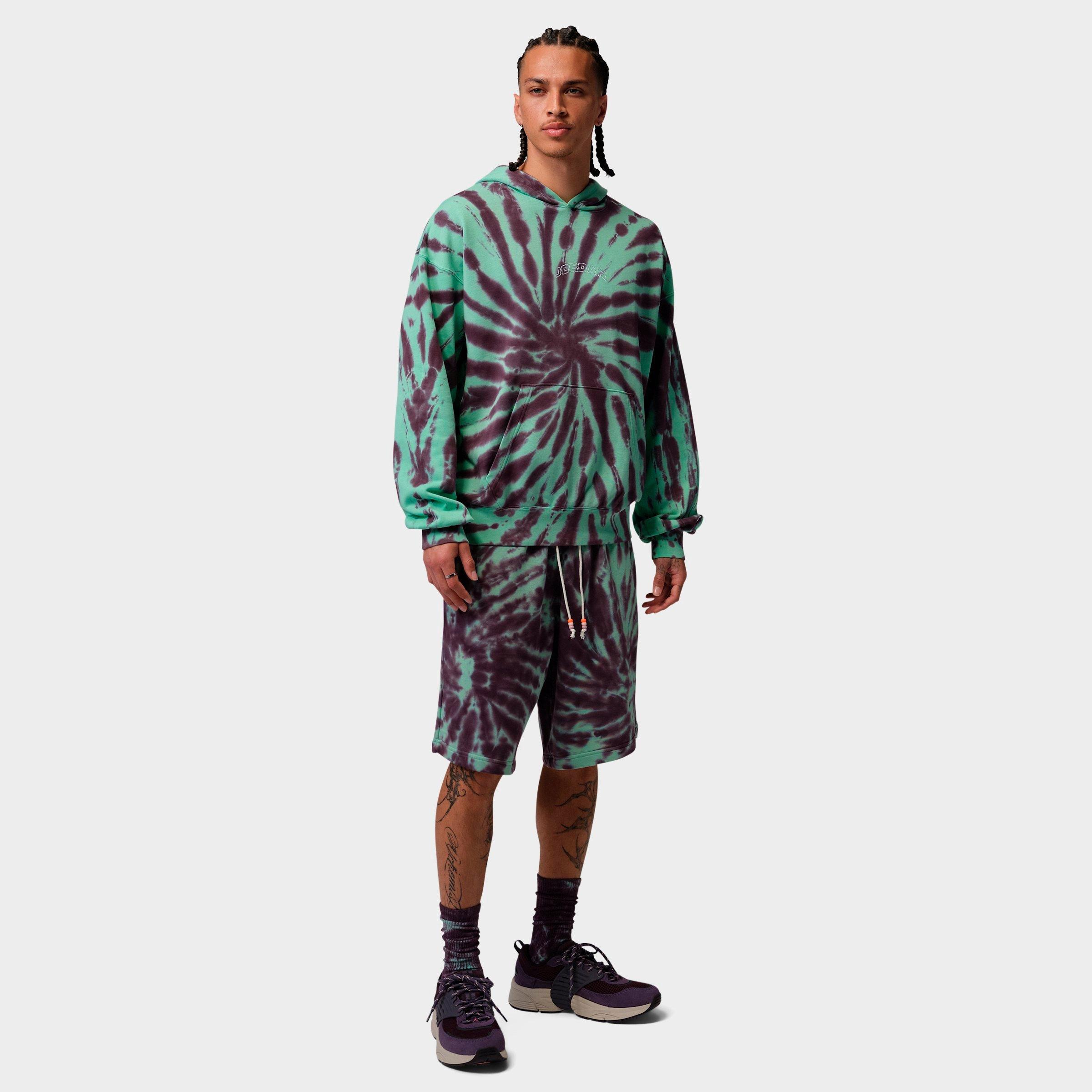 Men's Jordan Brooklyn Fleece Tie-Dye Festival Pullover Hoodie