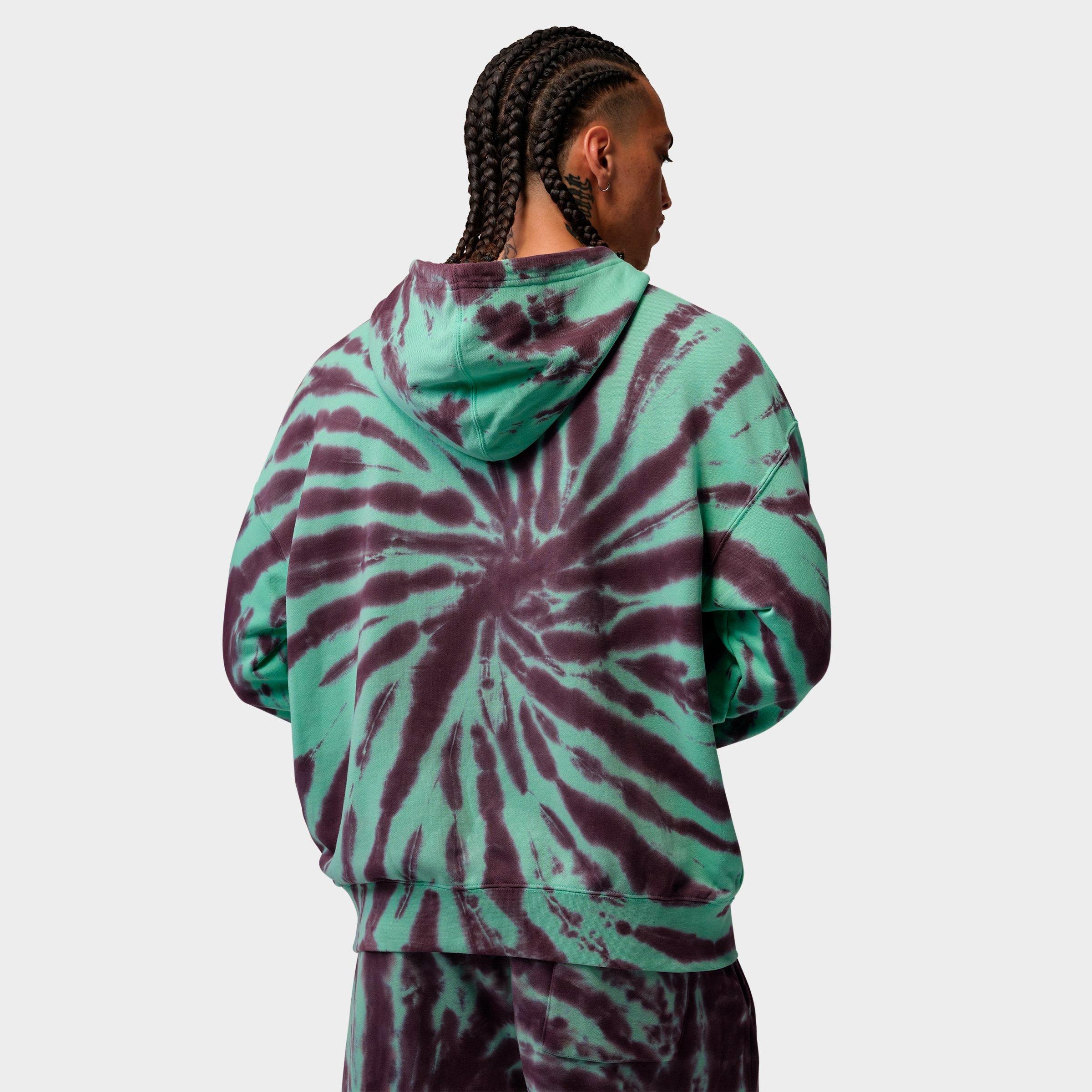 Men's Jordan Brooklyn Fleece Tie-Dye Festival Pullover Hoodie