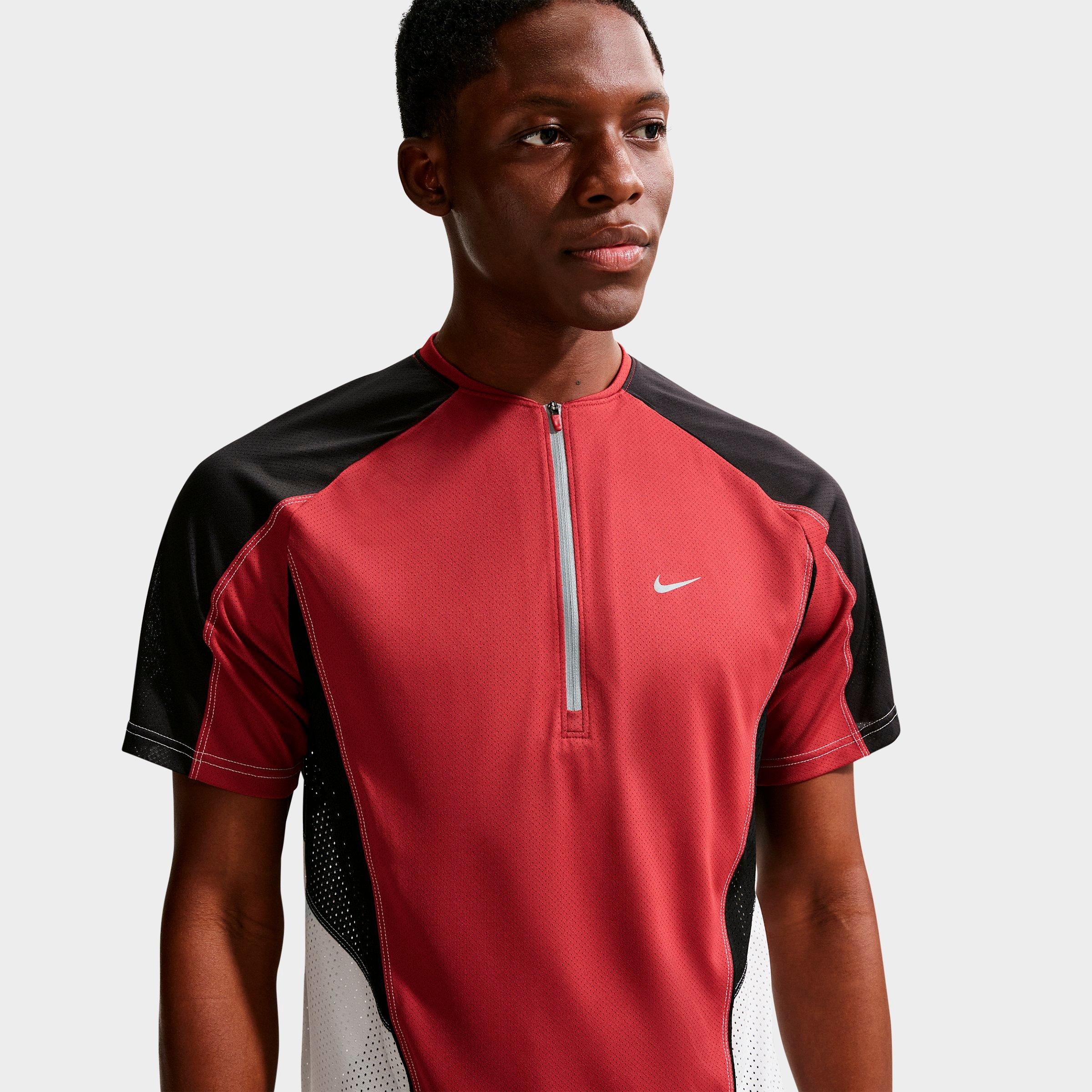 Men's Nike Retro Dri-FIT Short-Sleeve Half-Zip Running Top