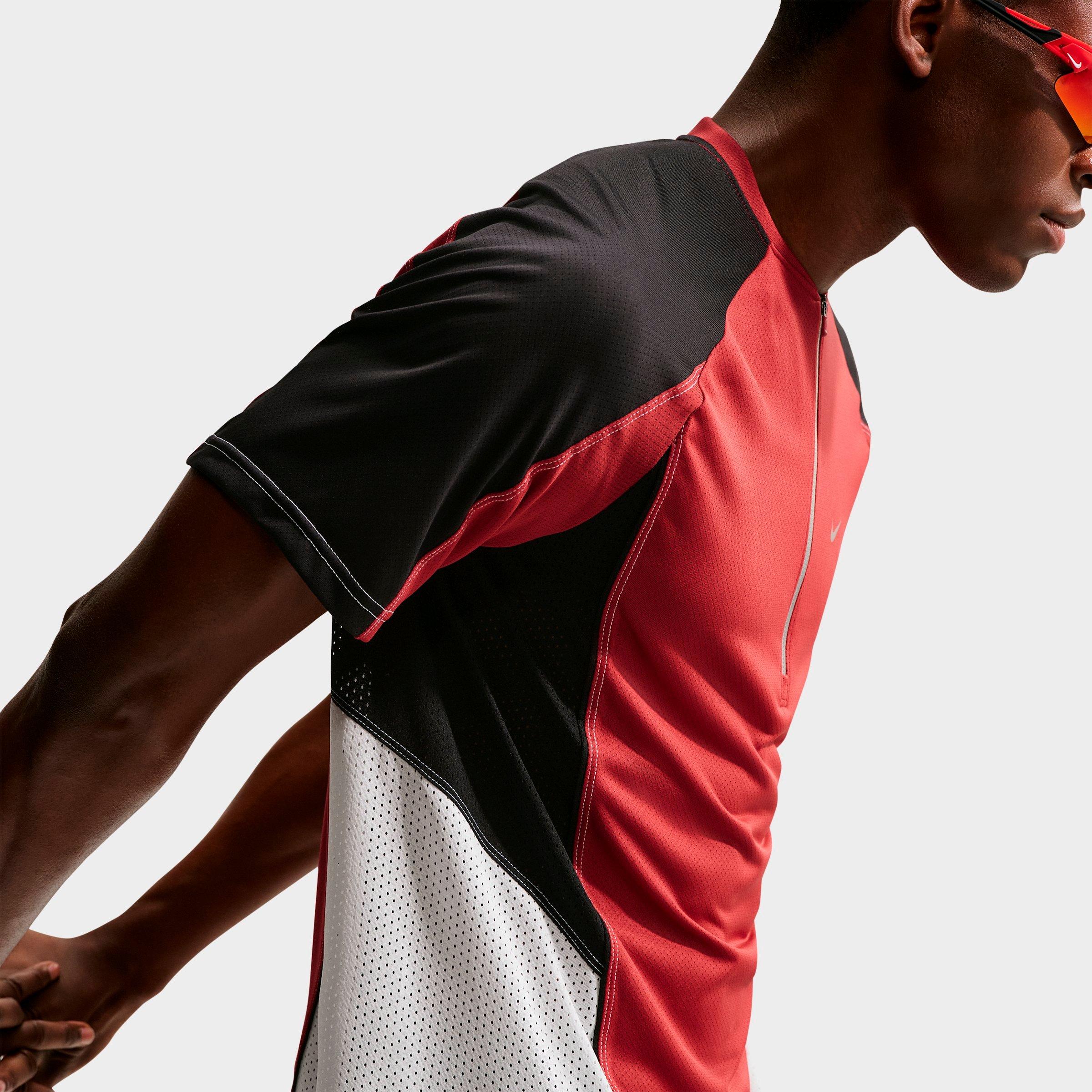 Men's Nike Retro Dri-FIT Short-Sleeve Half-Zip Running Top