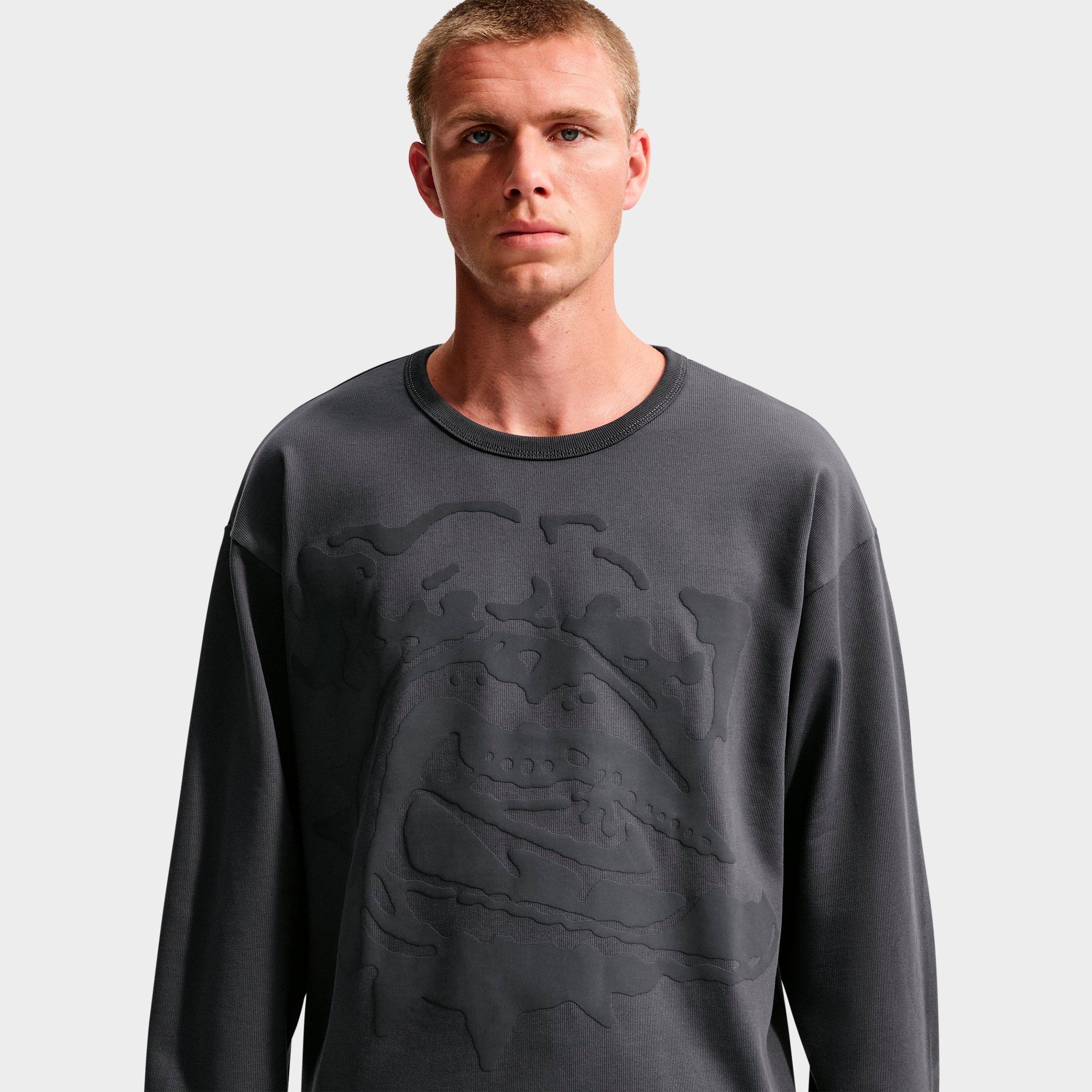 Men's Nike Life Shoe Dog Graphic Midweight Crewneck Sweatshirt