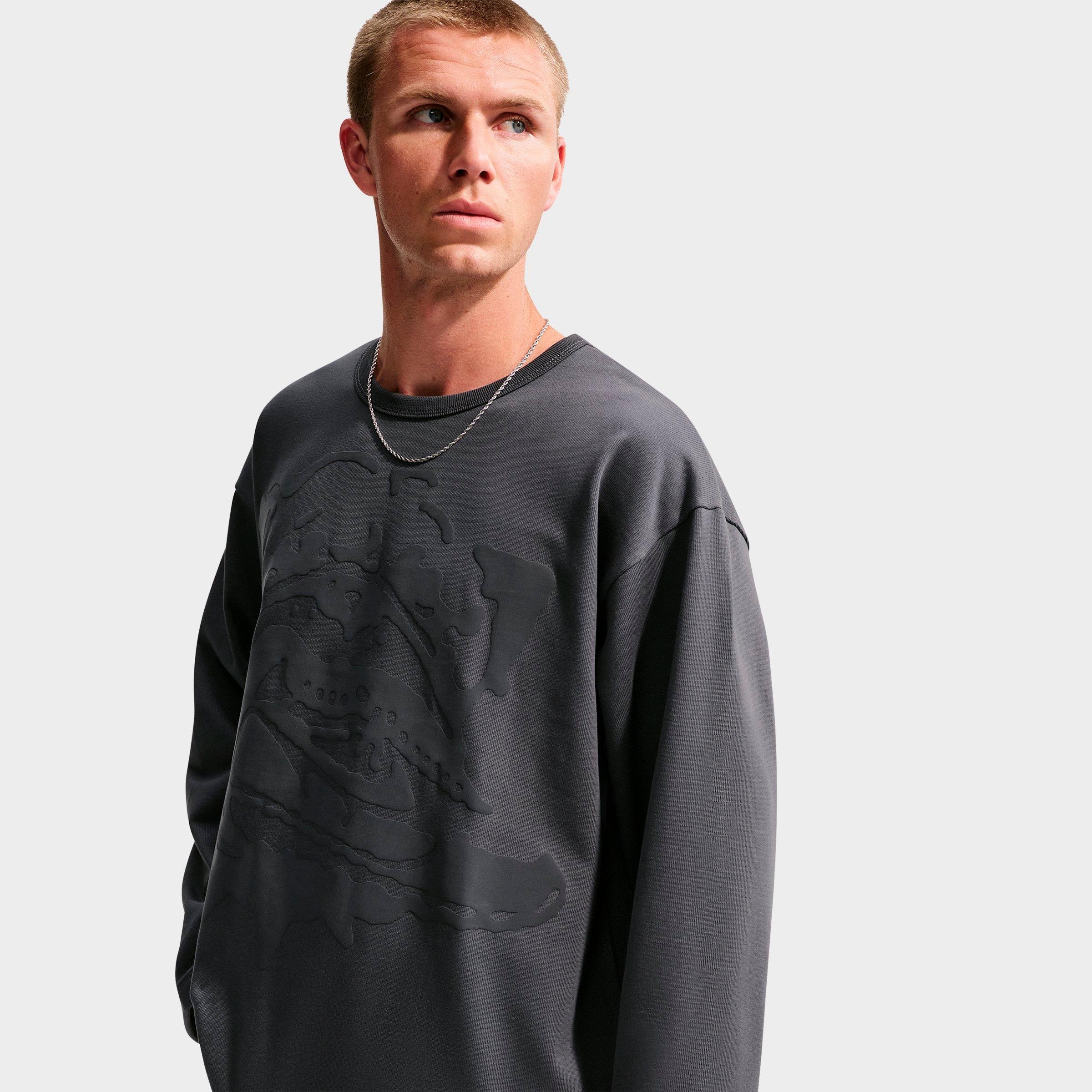 Men's Nike Life Shoe Dog Graphic Midweight Crewneck Sweatshirt