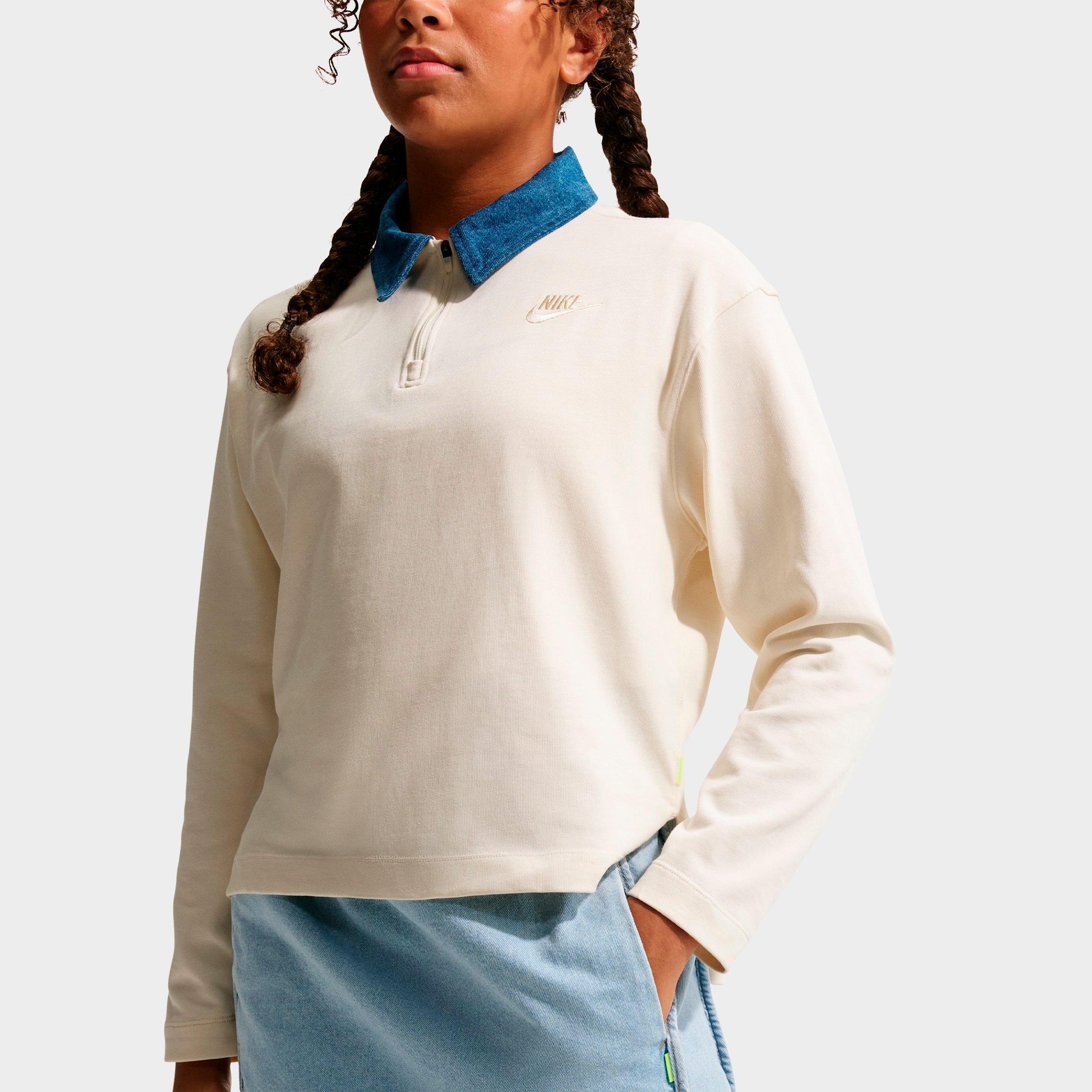 Girls' Big Kids' Nike Sportswear Collection Denim Skirt
