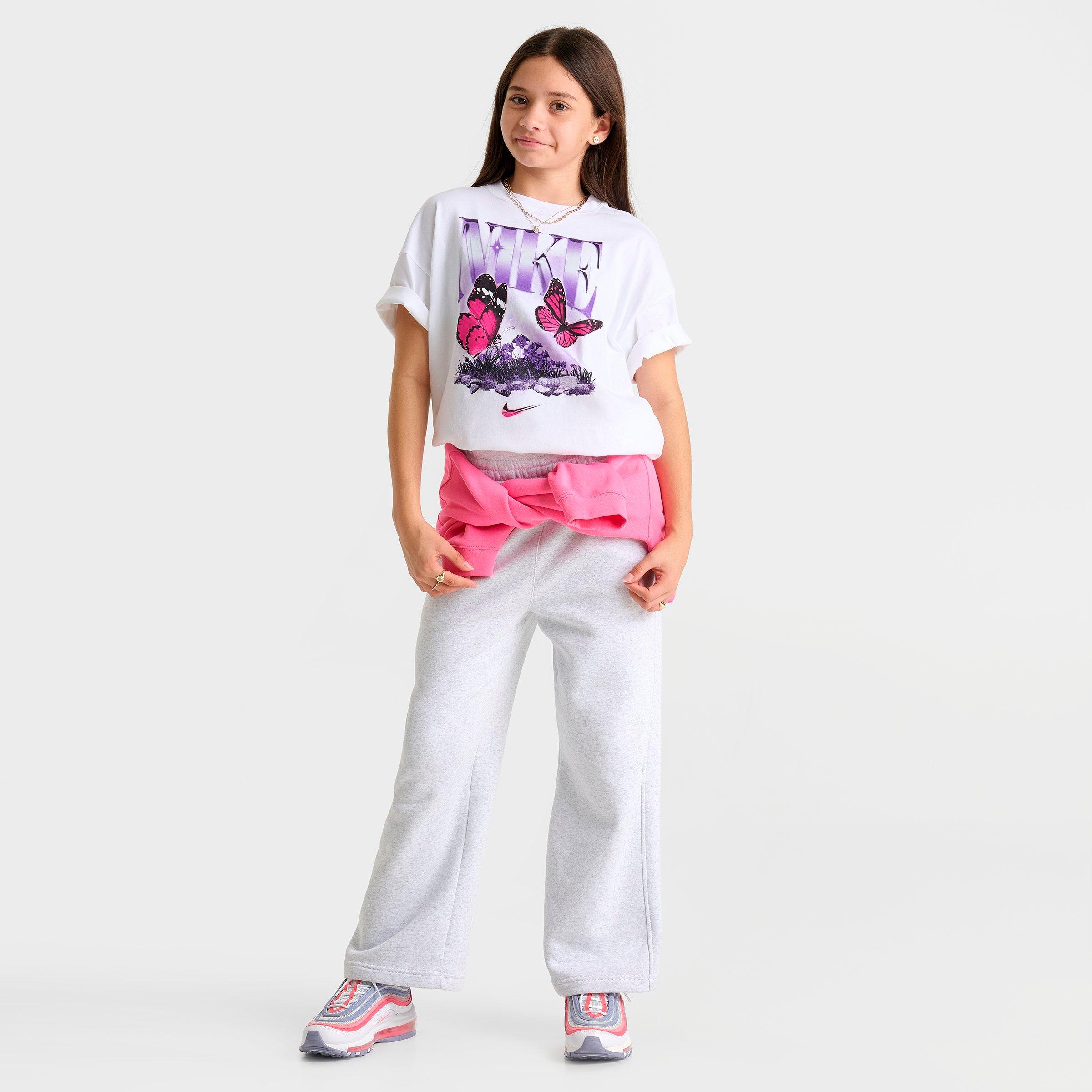 Girls' Big Kids' Nike Sportswear Butterfly Graphic T-Shirt