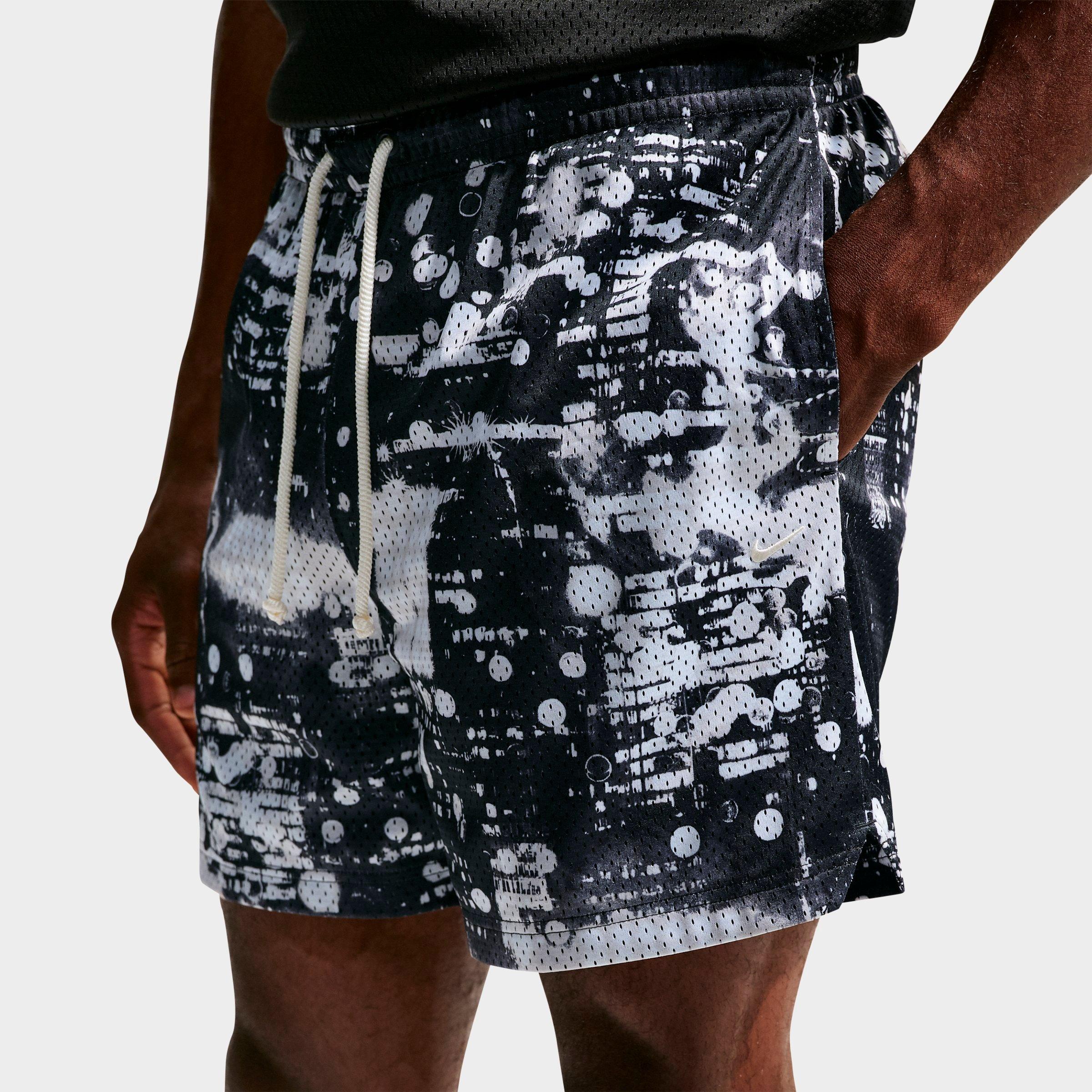 Men's Nike Standard Issue Dri-FIT Allover Print 5" Mesh Basketball Shorts