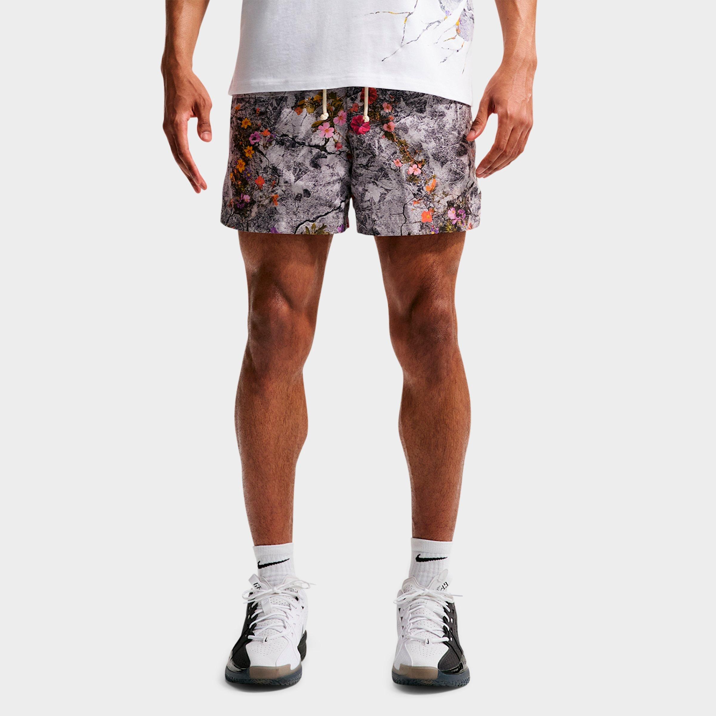 Men's Nike Standard Issue Dri-FIT 5" Practice Graphic Print Woven Basketball Shorts