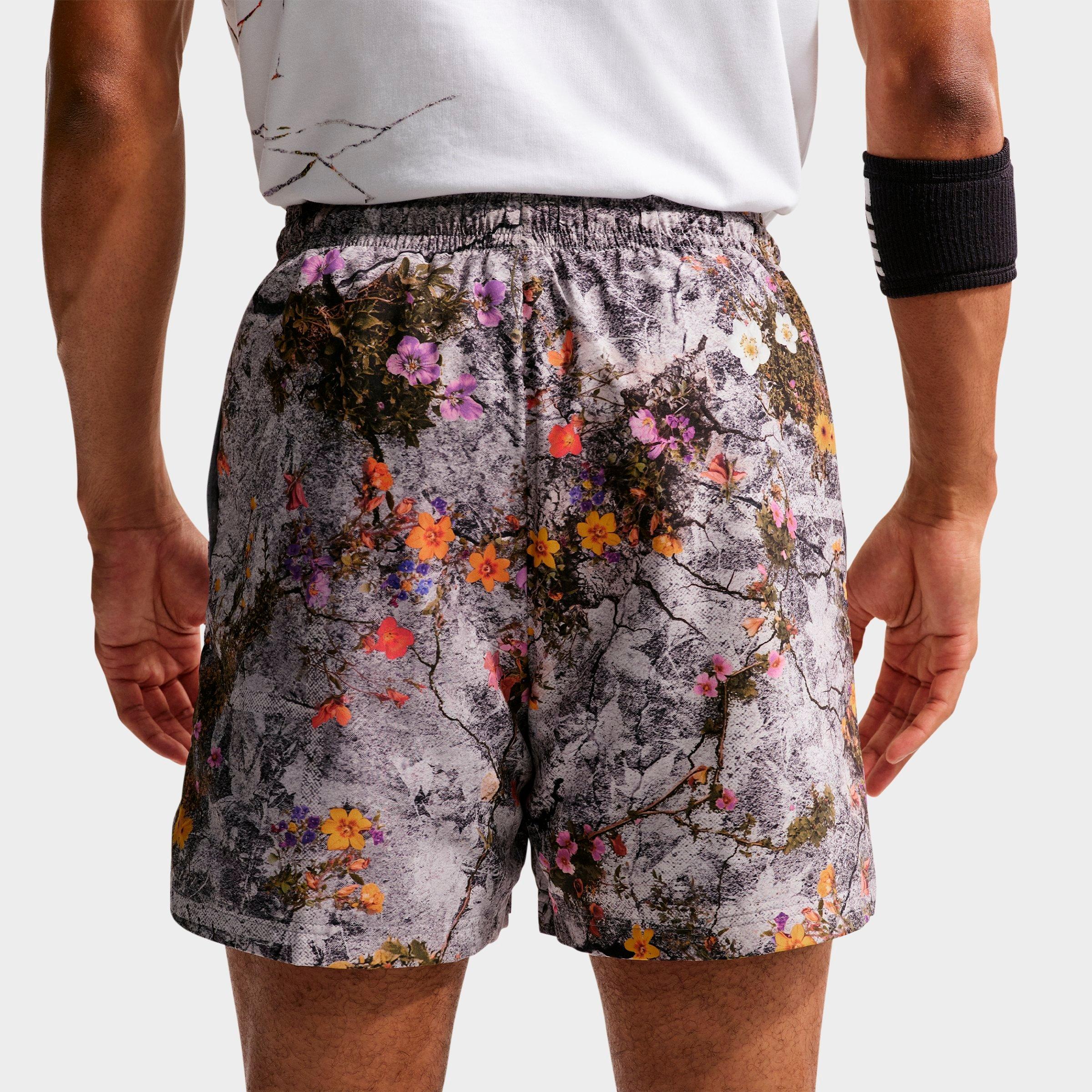 Men's Nike Standard Issue Dri-FIT 5" Practice Graphic Print Woven Basketball Shorts