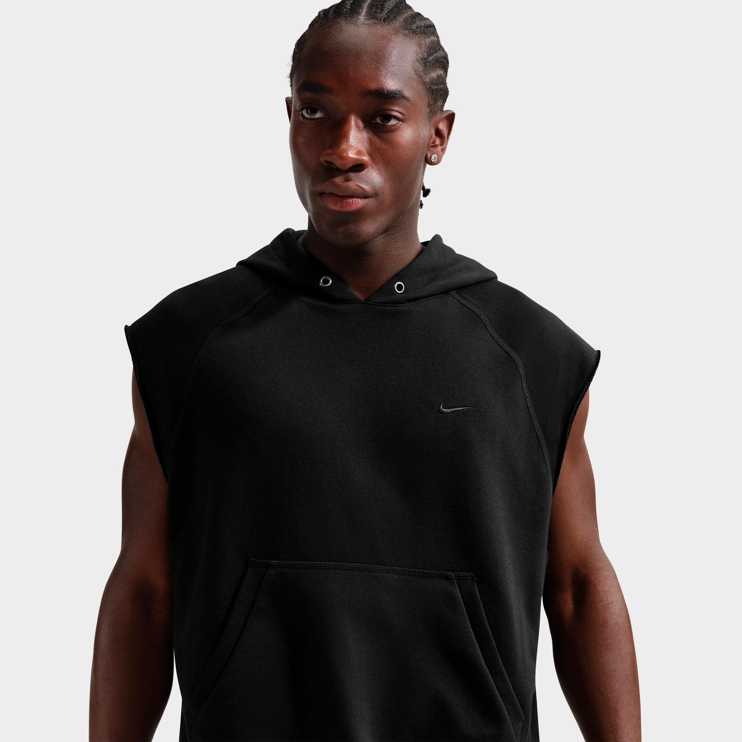 Men's Nike N.A.C. Dri-FIT Fleece Sleeveless Training Hoodie