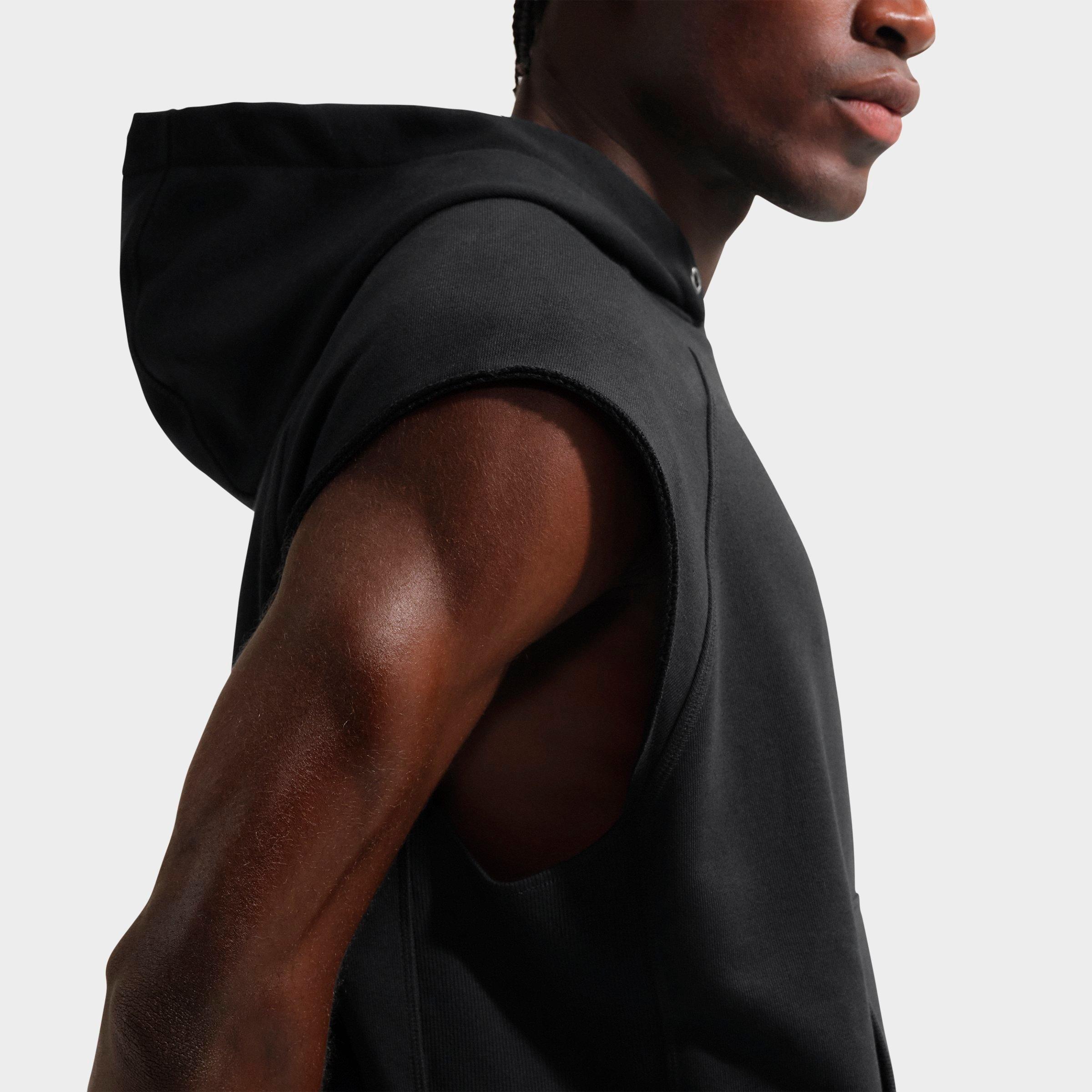 Men's Nike N.A.C. Dri-FIT Fleece Sleeveless Training Hoodie