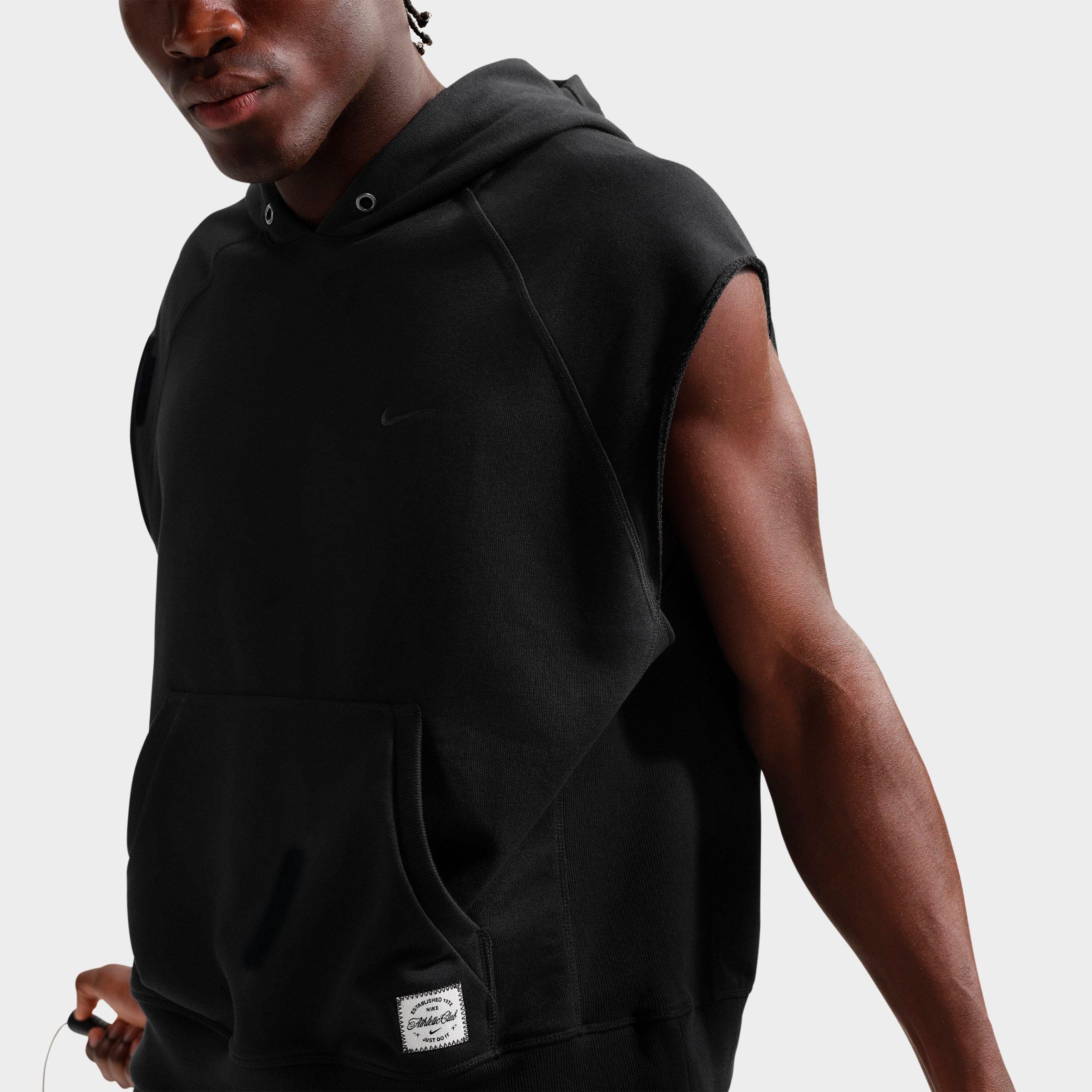 Men's Nike N.A.C. Dri-FIT Fleece Sleeveless Training Hoodie