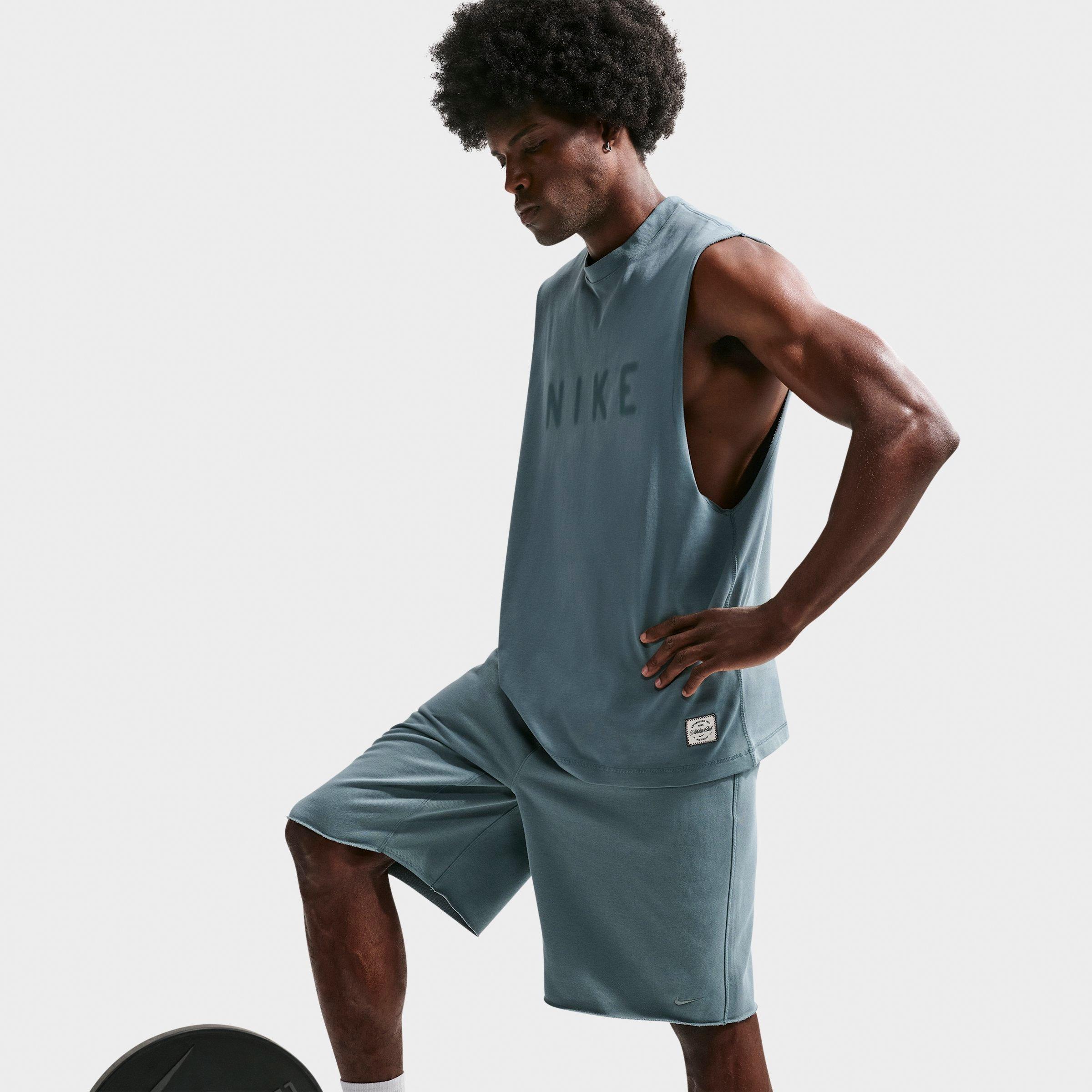 Men's Nike N.A.C Dri-FIT Fleece 10" Training Shorts