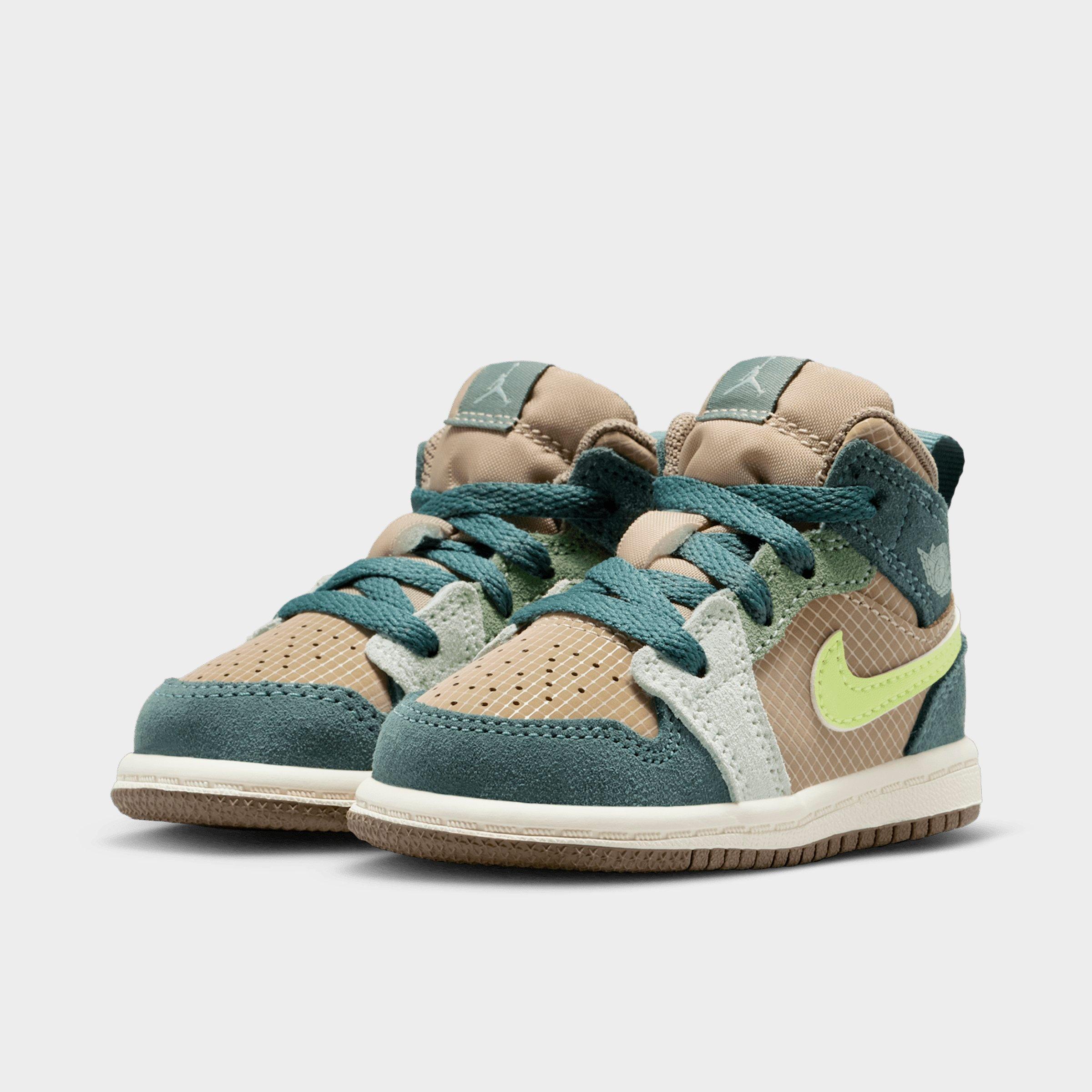 Kids' Toddler Air Jordan Retro 1 Mid Casual Shoes