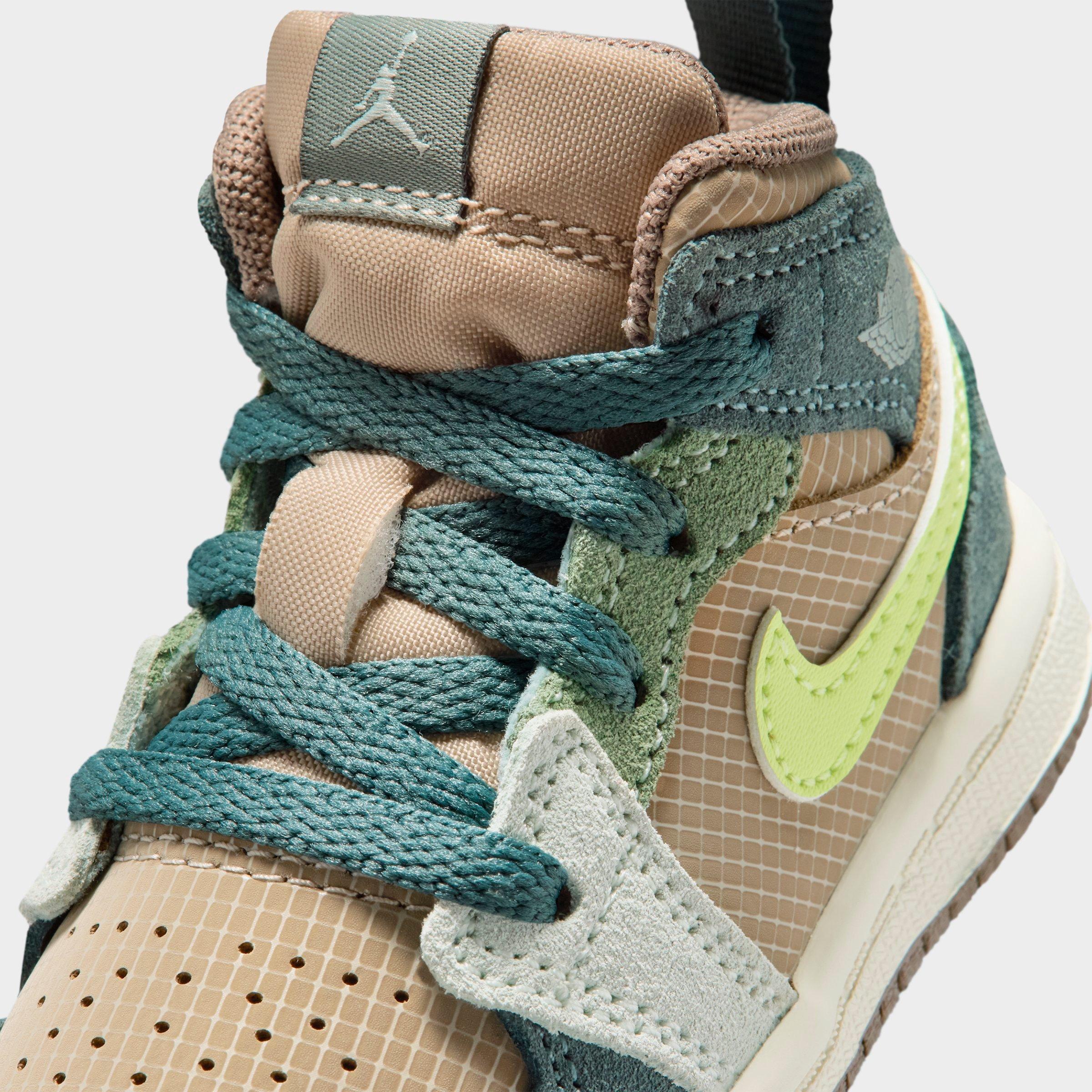 Kids' Toddler Air Jordan Retro 1 Mid Casual Shoes