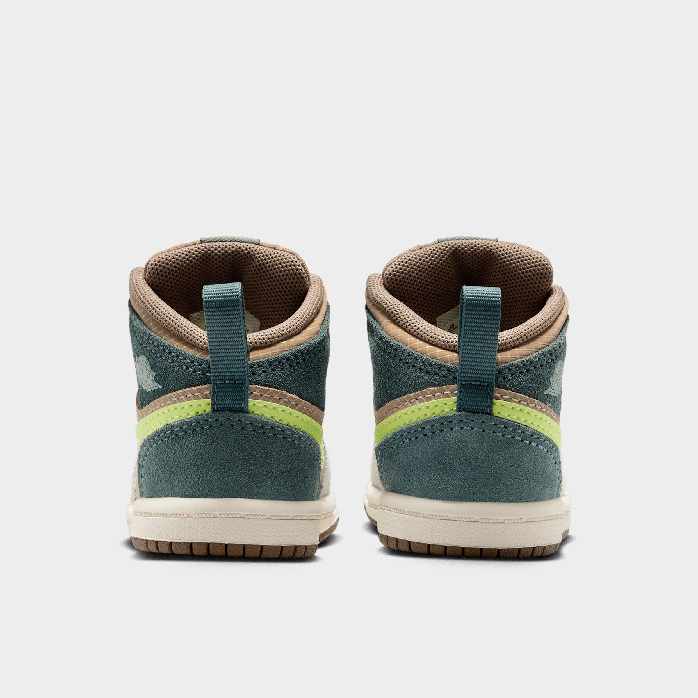Kids' Toddler Air Jordan Retro 1 Mid Casual Shoes