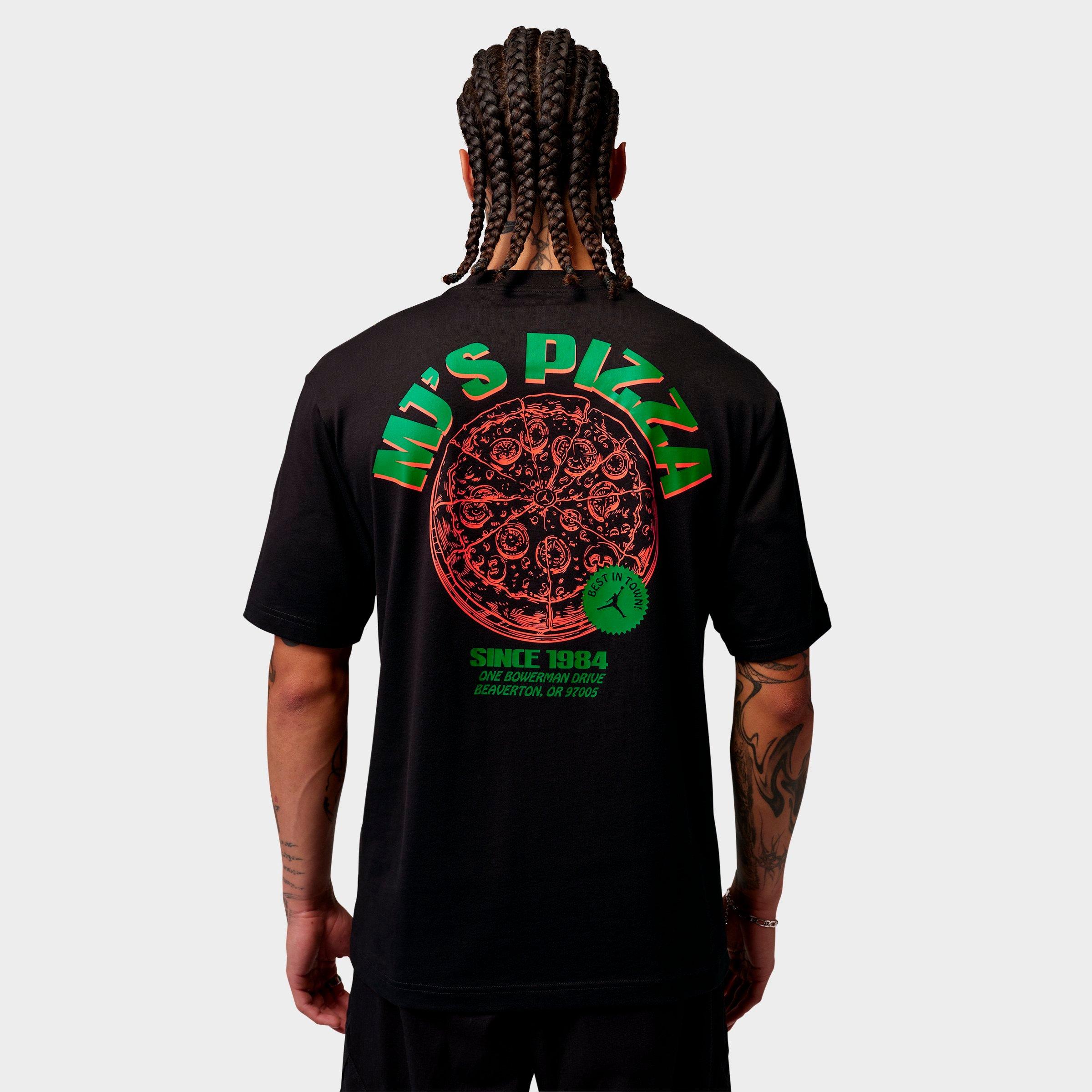 Men's Jordan MJ's Pizza Graphic T-Shirt