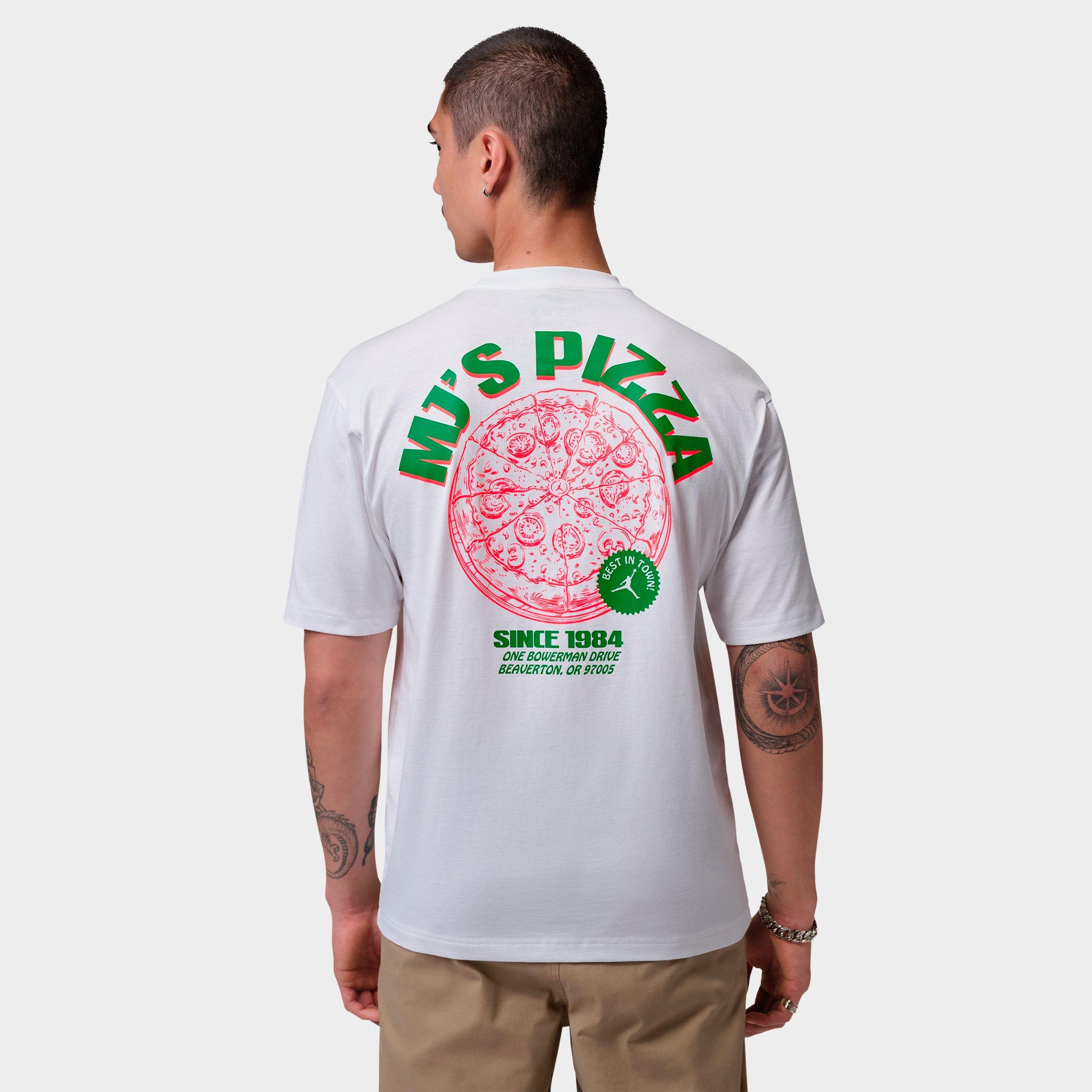 Men's Jordan MJ's Pizza Graphic T-Shirt