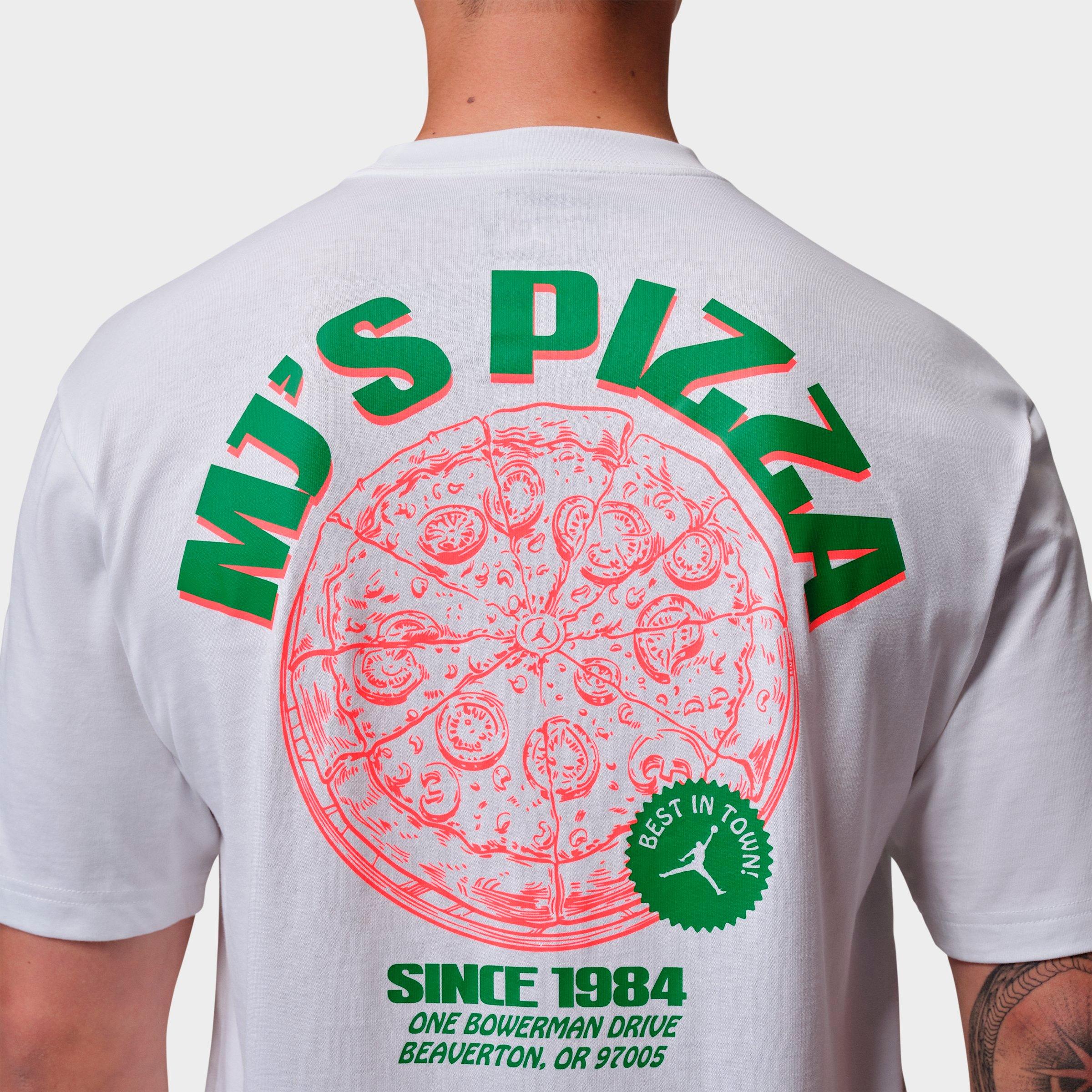Men's Jordan MJ's Pizza Graphic T-Shirt