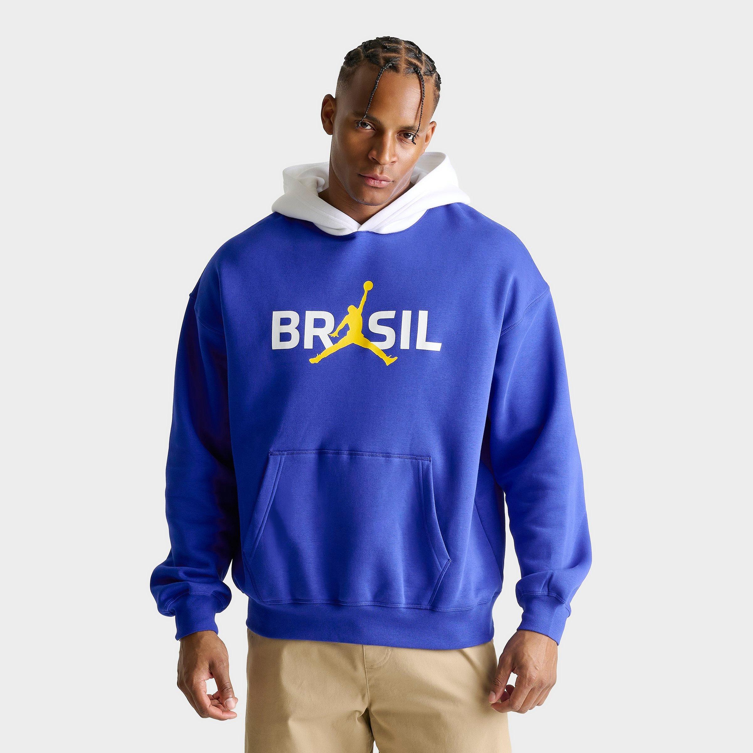 Men's Jordan Brazil Brooklyn Fleece Pullover Hoodie