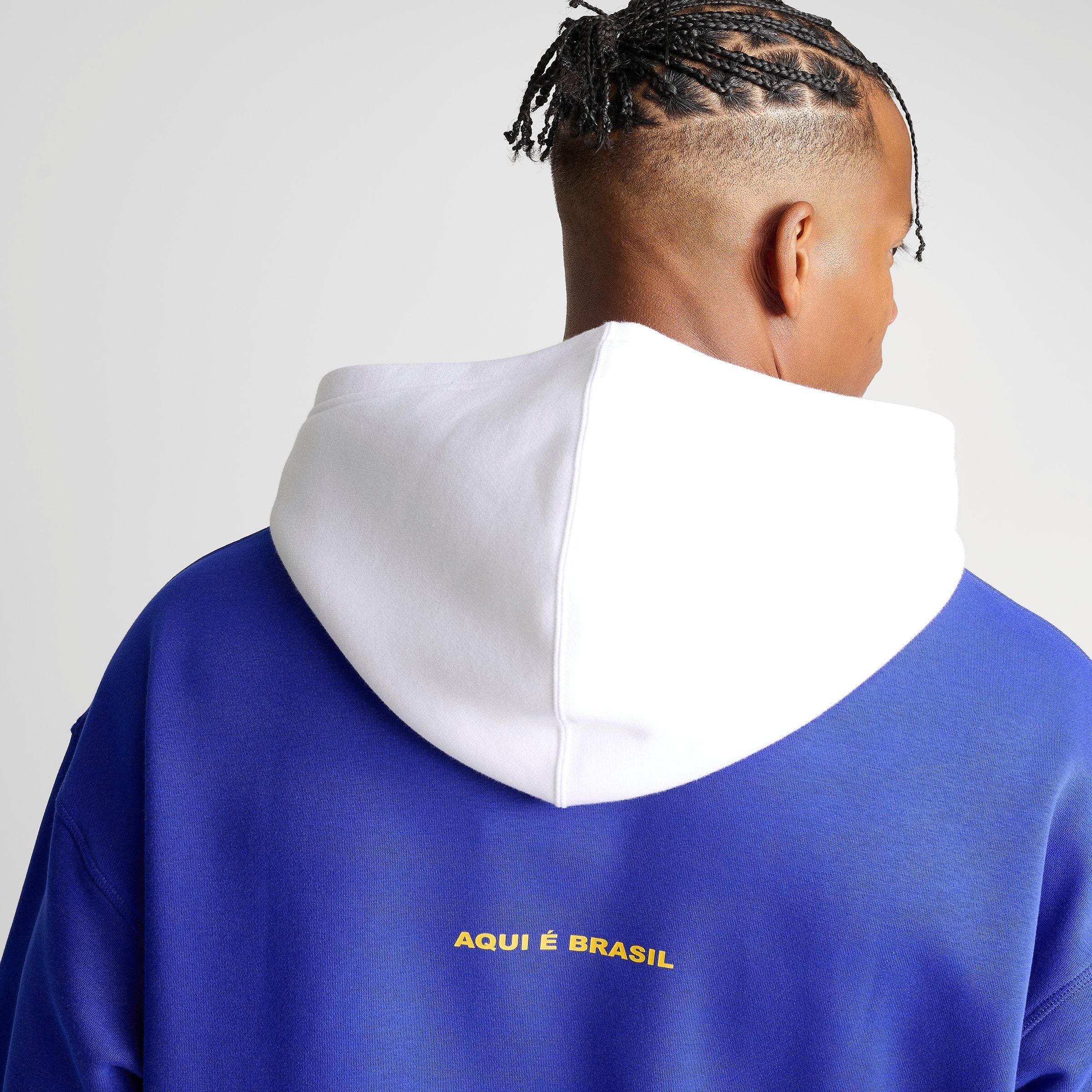 Men's Jordan Brazil Brooklyn Fleece Pullover Hoodie