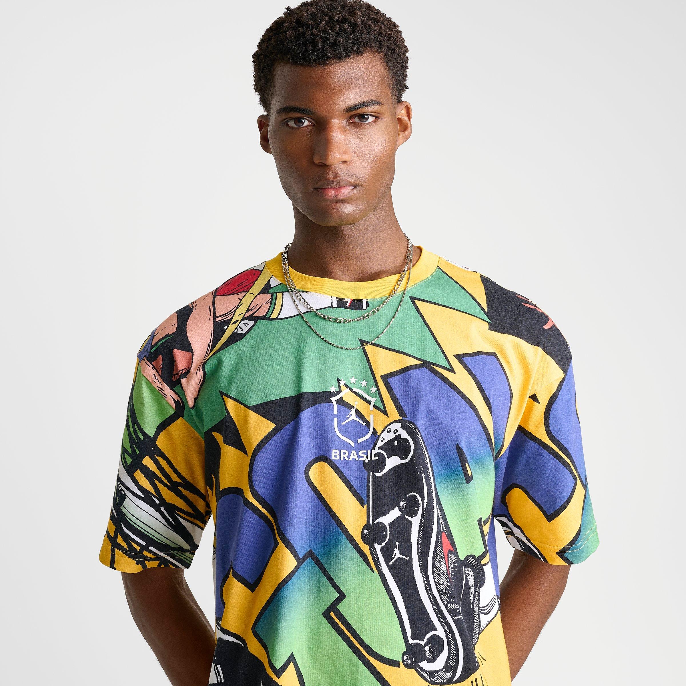 Men's Jordan Essentials Brazil Graphic Boxy T-Shirt