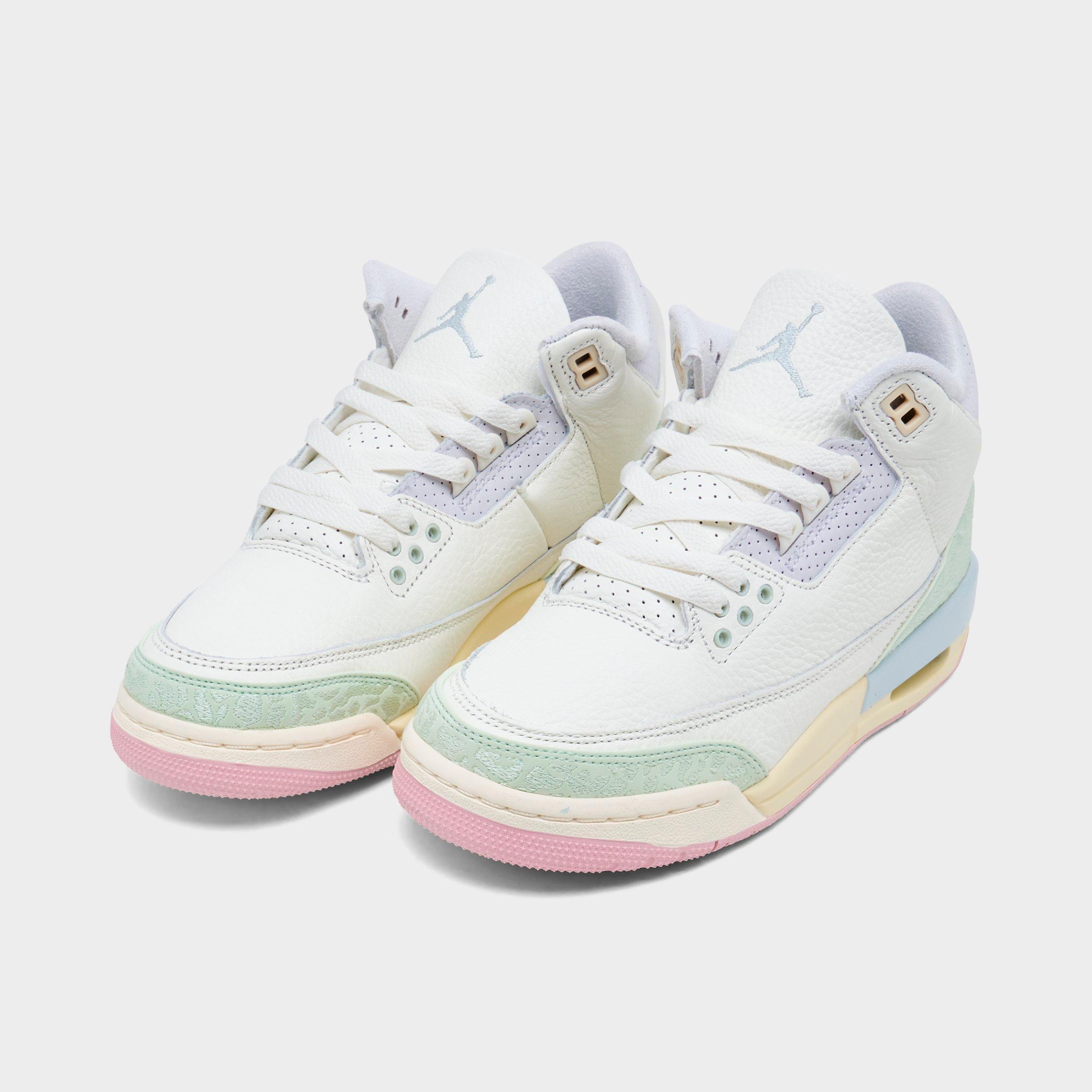 Big Kids' Air Jordan Retro 3 Basketball Shoes