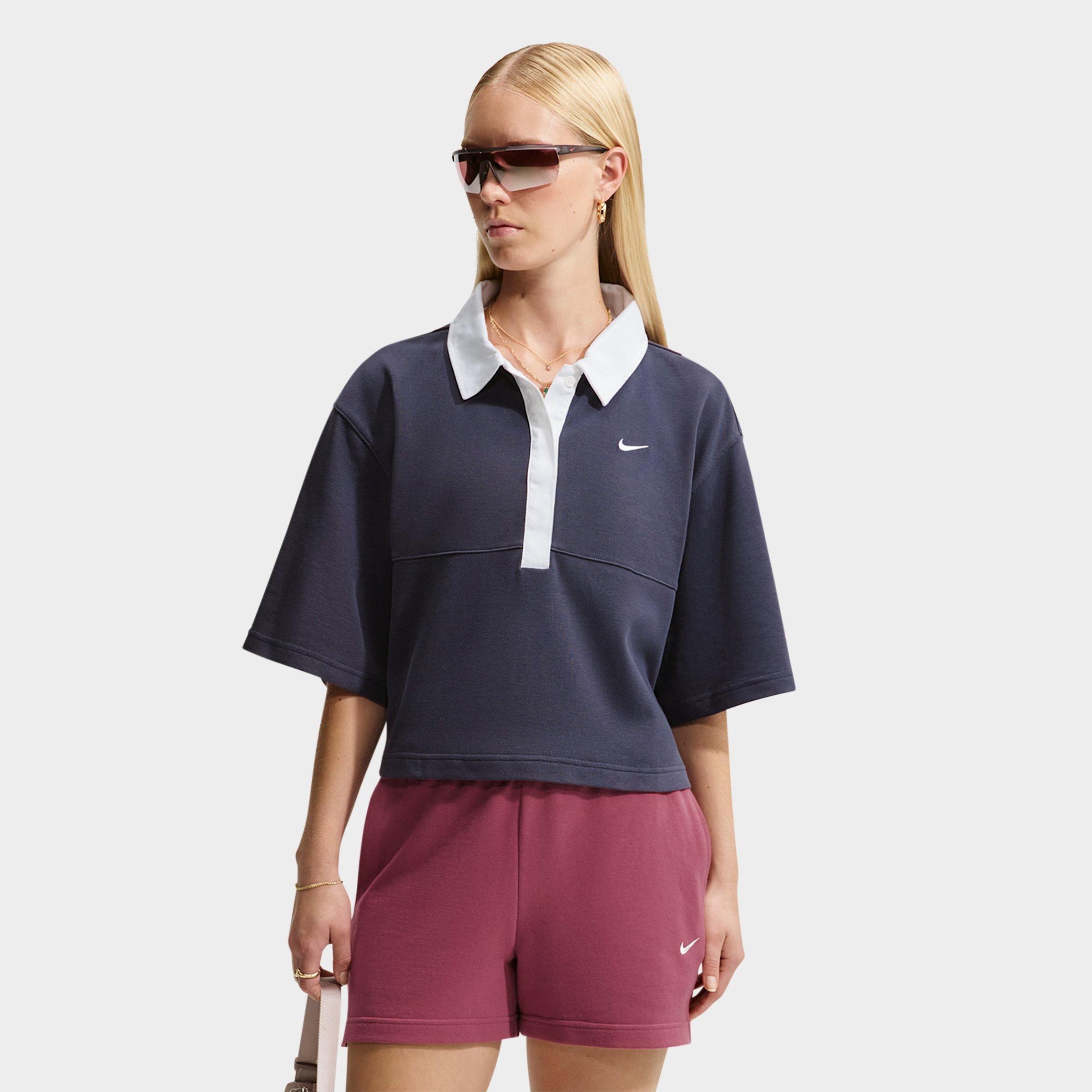 Women's Nike Sportswear Oversized Short-Sleeve Polo