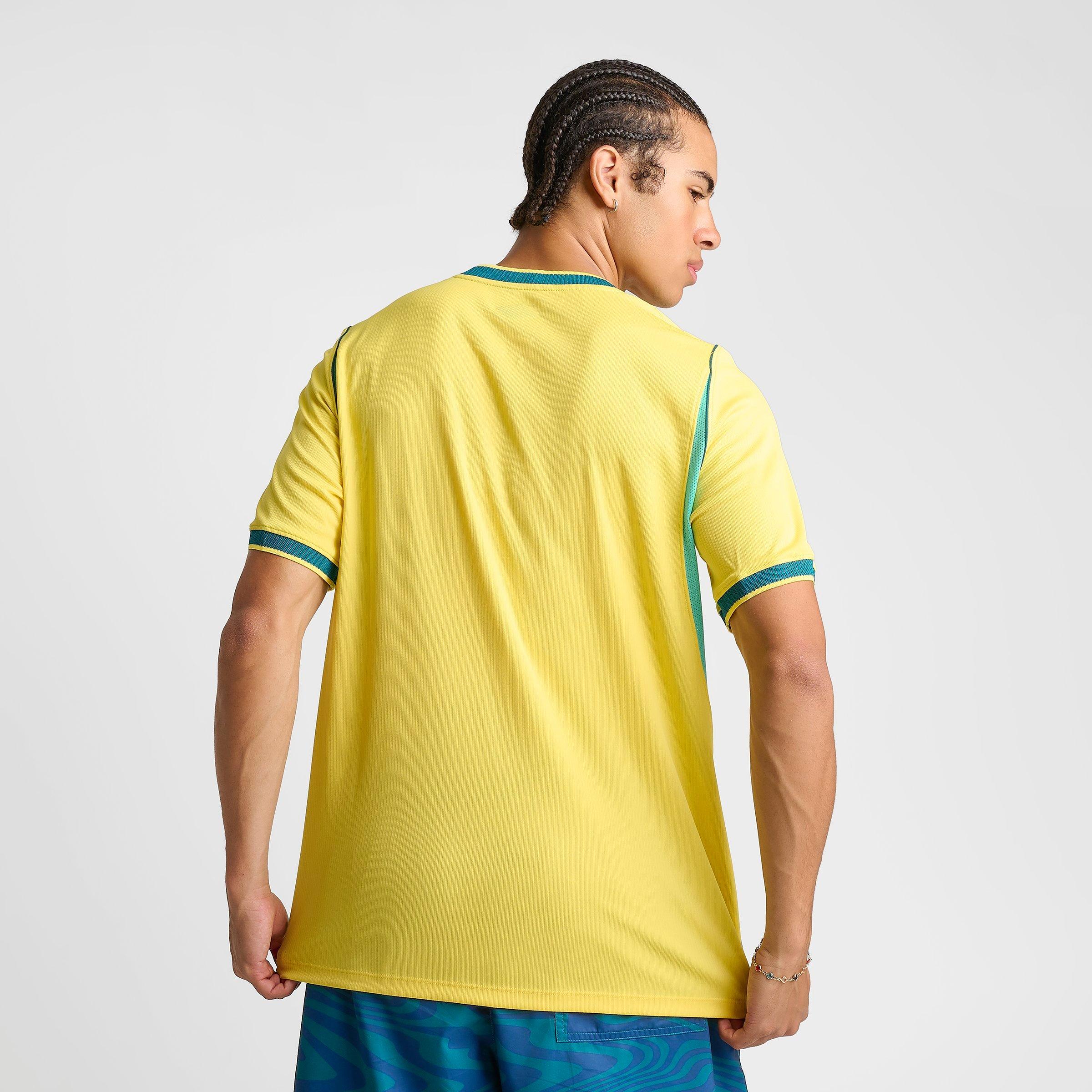 Men's Nike Brazil 2026 Stadium Home Dri-FIT Replica Soccer Jersey