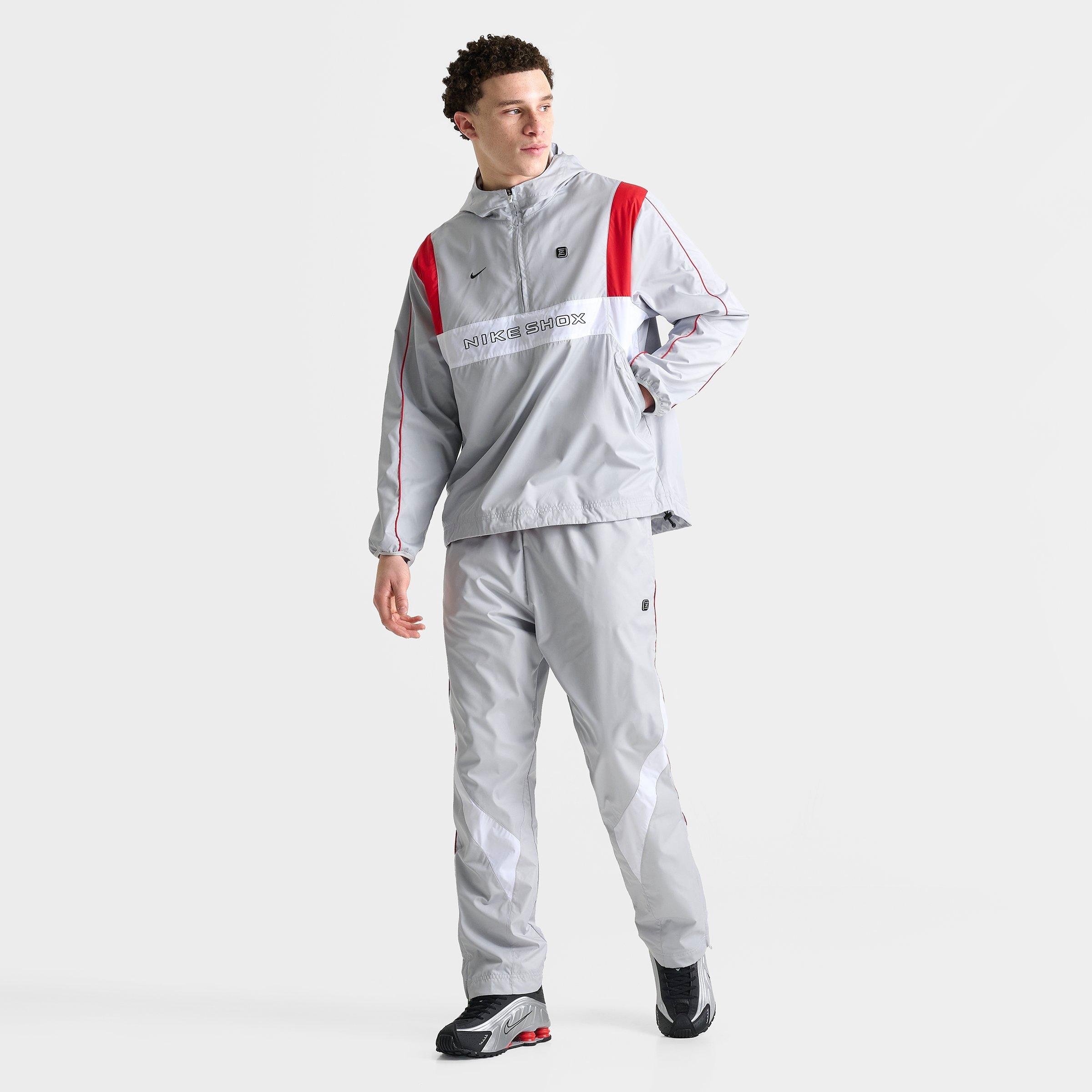 Men's Nike Sportswear Shox Woven Half-Zip Jacket