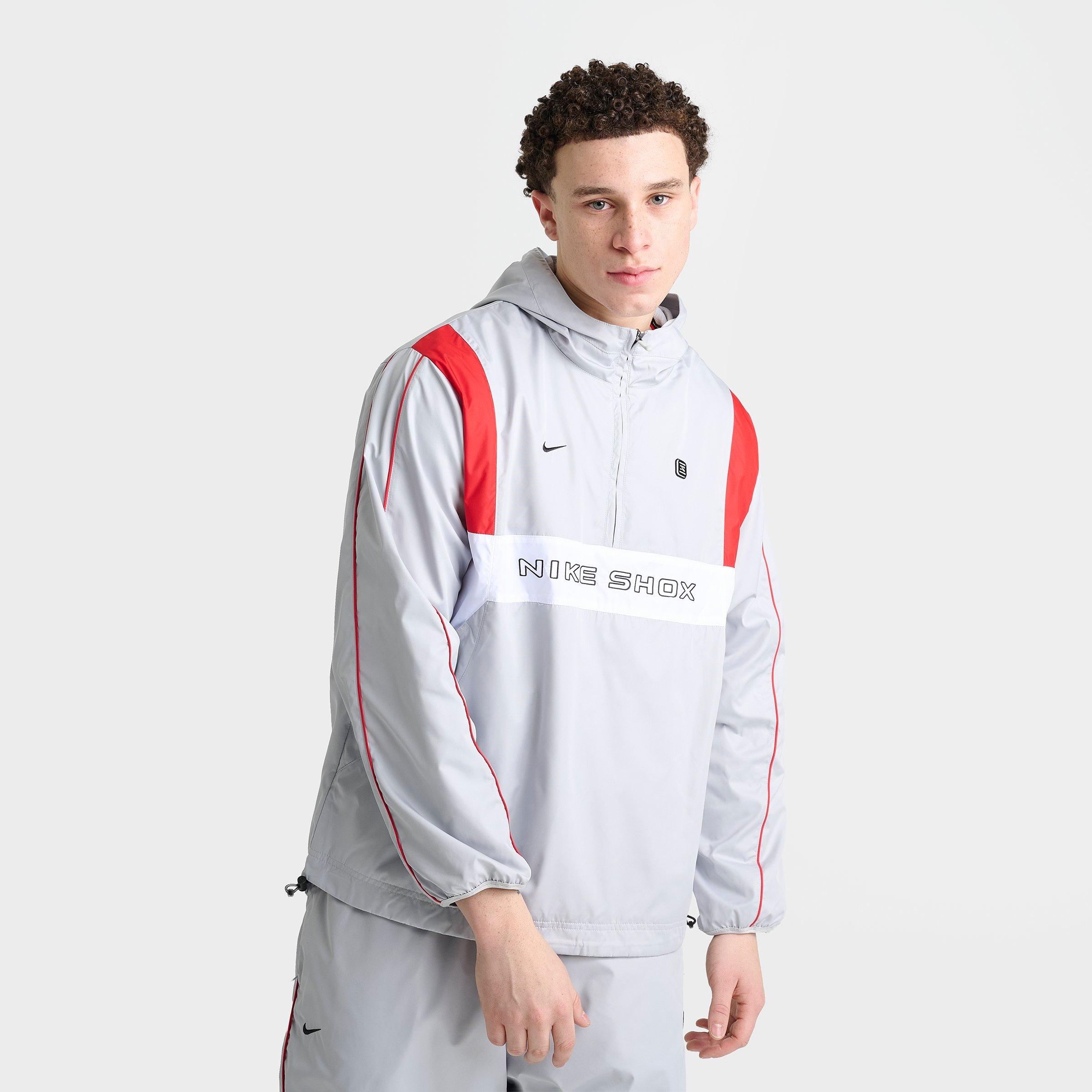 Men's Nike Sportswear Shox Woven Half-Zip Jacket