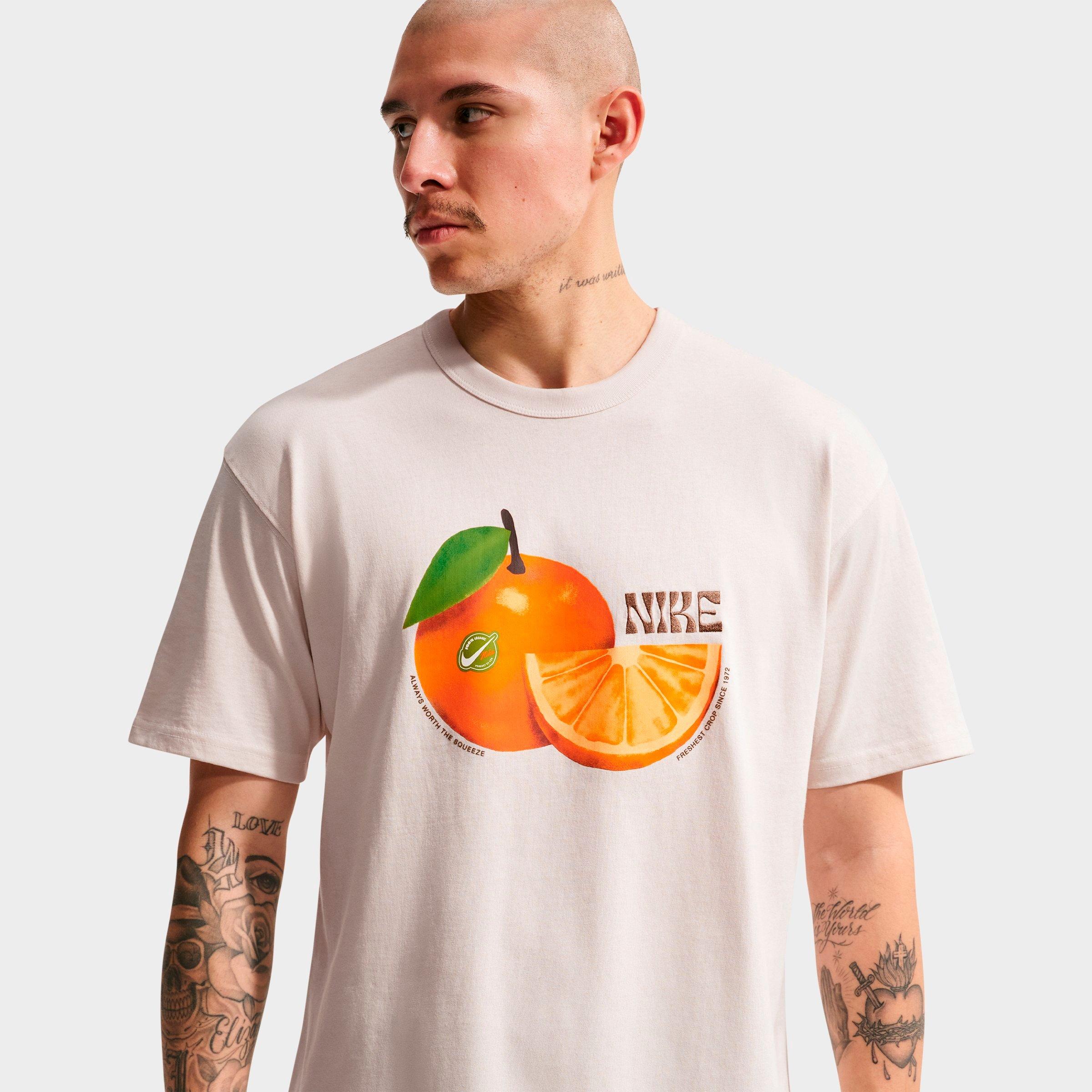 Men's Nike Sportswear Premium Essentials Orange T-Shirt