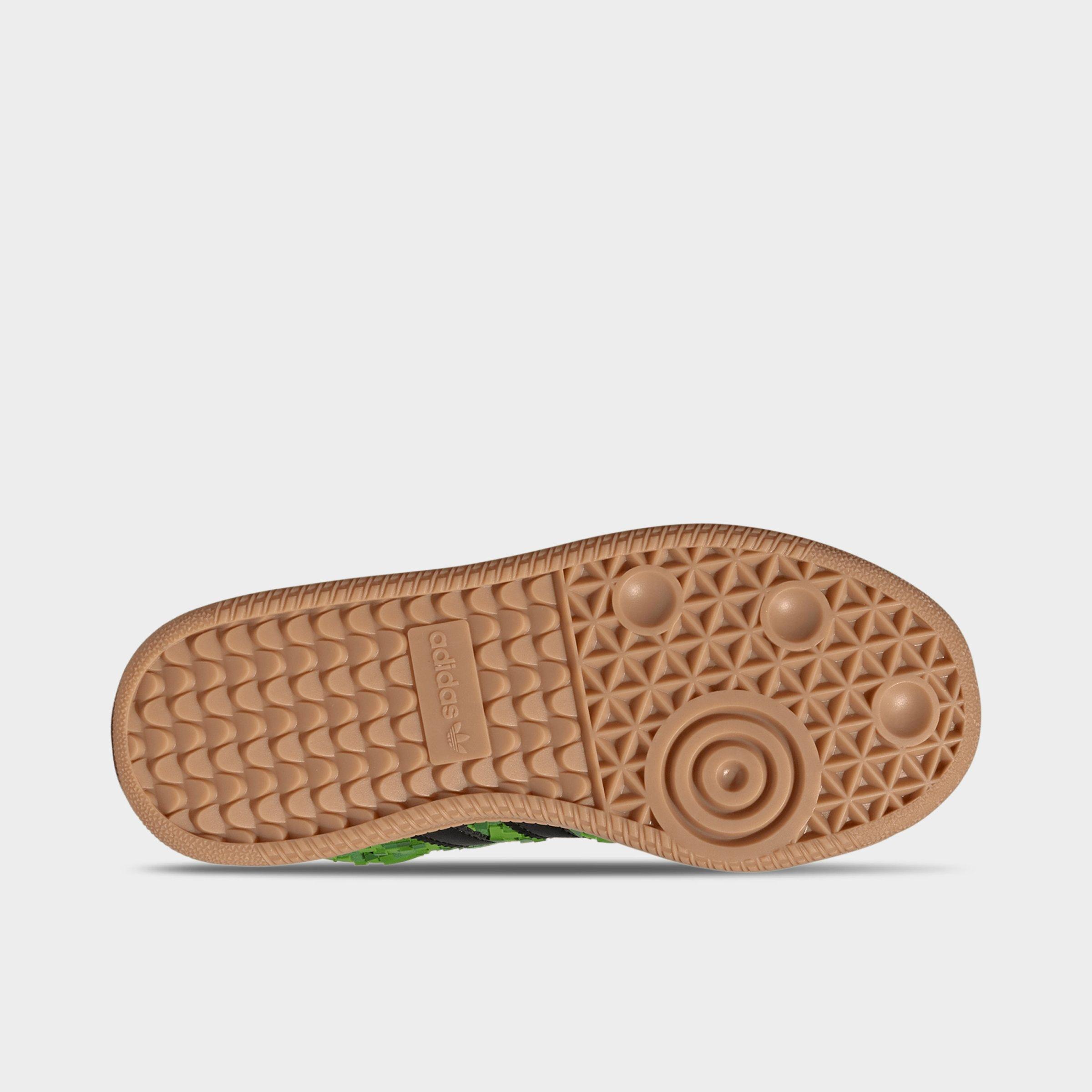 Big Kids' adidas Originals x Minecraft Samba XLG Casual Shoes