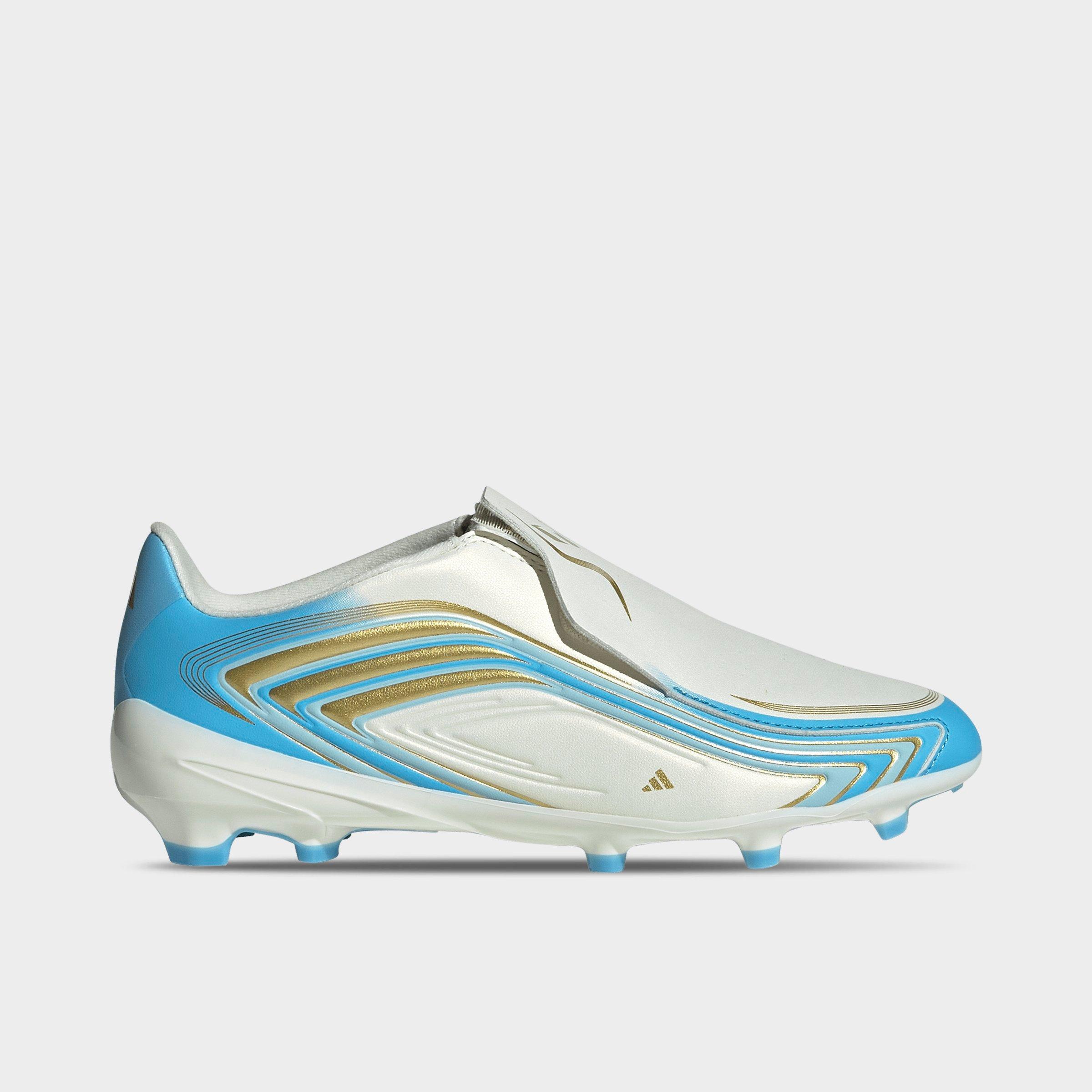 Little Kids' and Big adidas F50 Messi League Laceless Firm Ground Soccer Cleats
