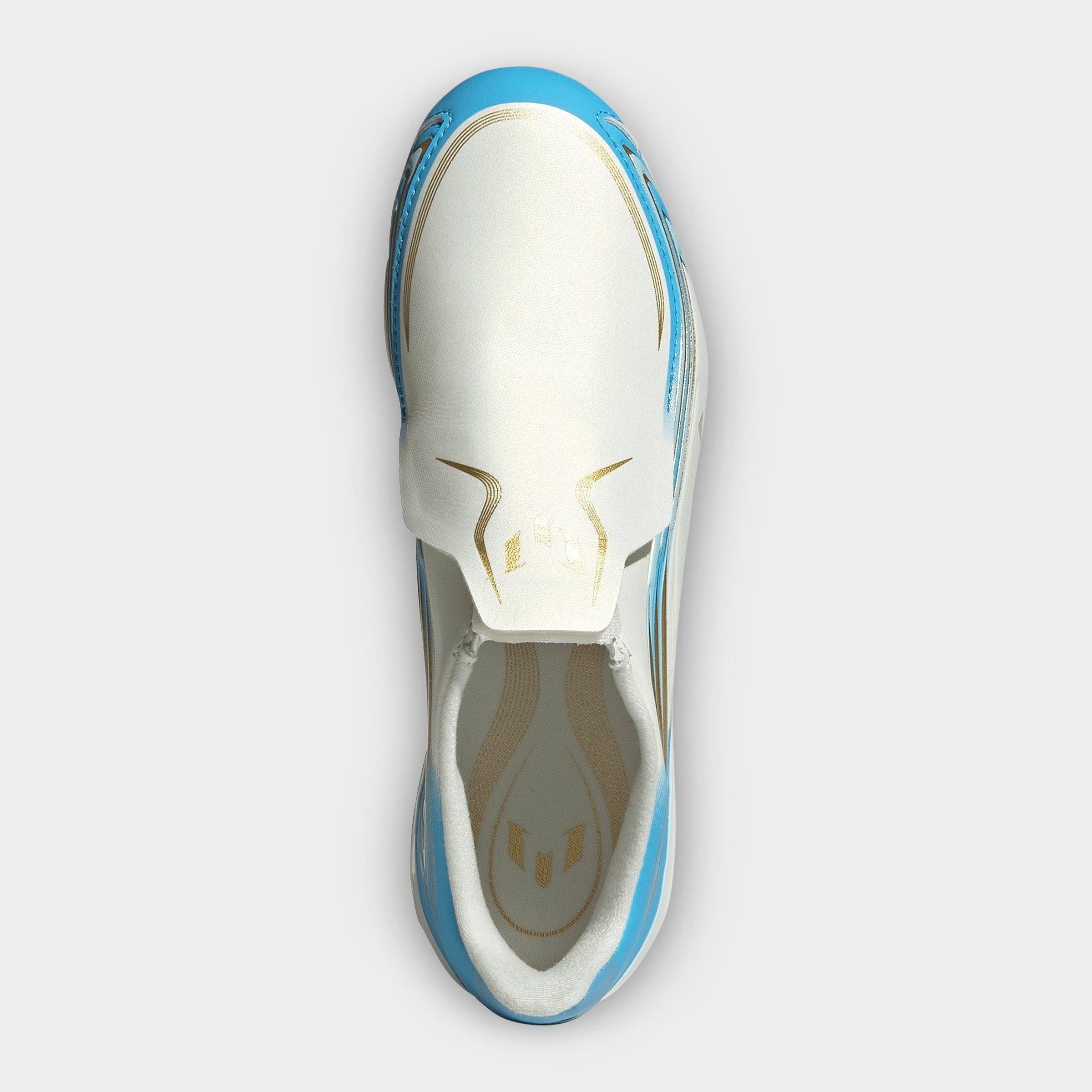 Little Kids' and Big adidas F50 Messi League Laceless Firm Ground Soccer Cleats