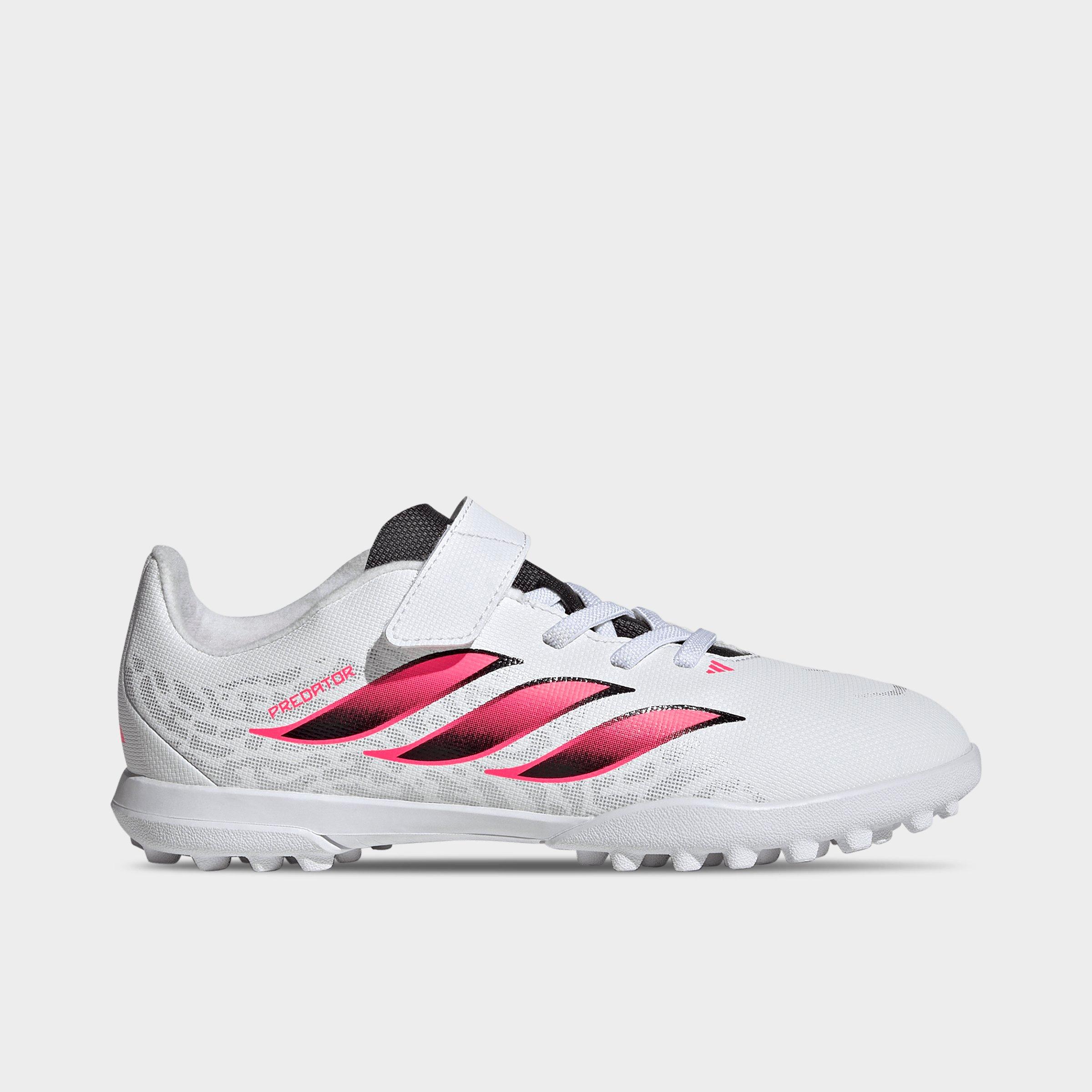 Big Kids' adidas Predator Club Hook-And-Loop Turf Soccer Cleats