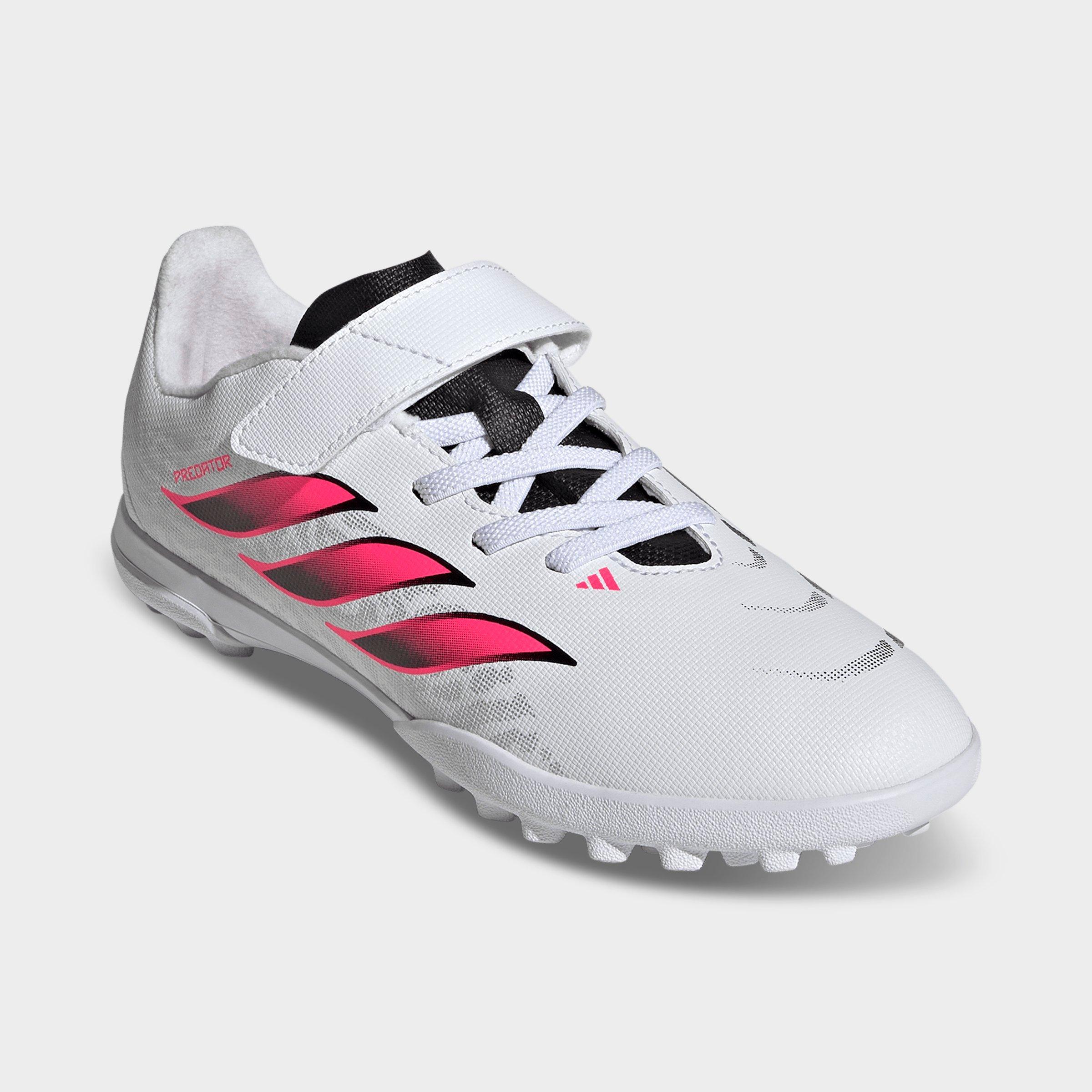 Big Kids' adidas Predator Club Hook-And-Loop Turf Soccer Cleats