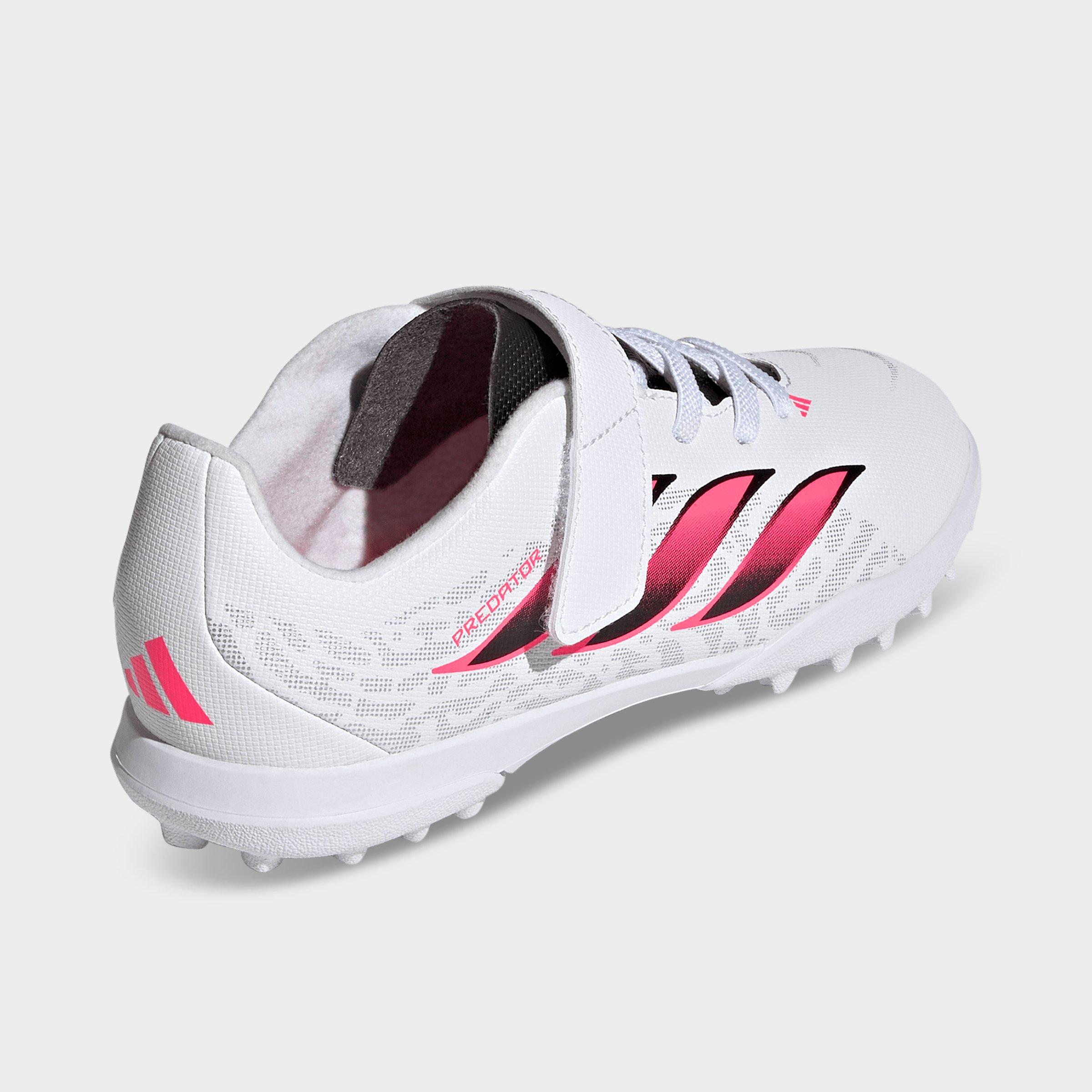 Big Kids' adidas Predator Club Hook-And-Loop Turf Soccer Cleats