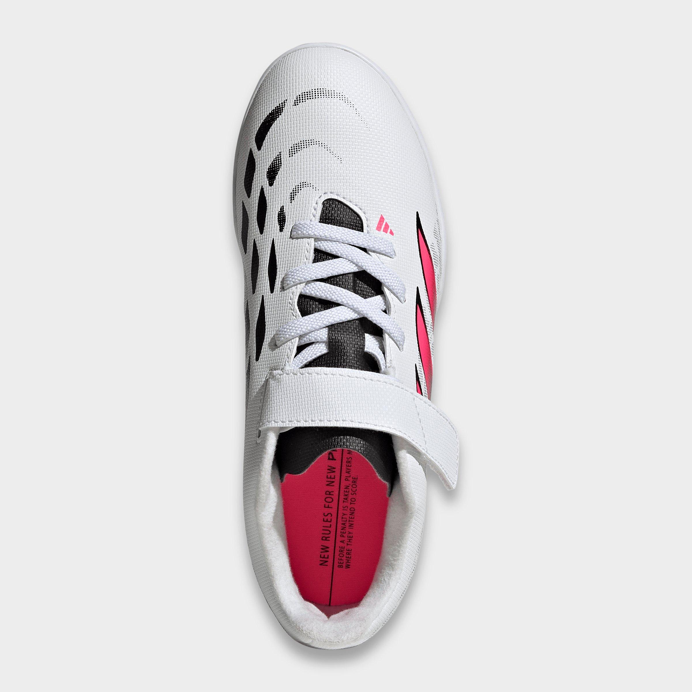 Big Kids' adidas Predator Club Hook-And-Loop Turf Soccer Cleats
