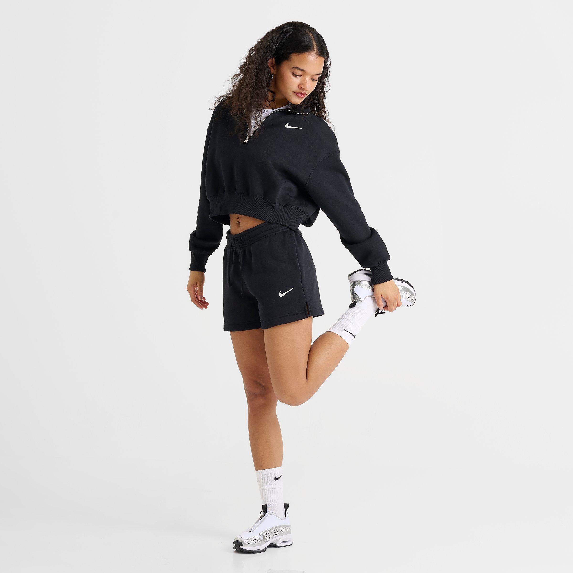 Women's Nike Sportswear Phoenix Fleece Mid-Rise 4" Shorts