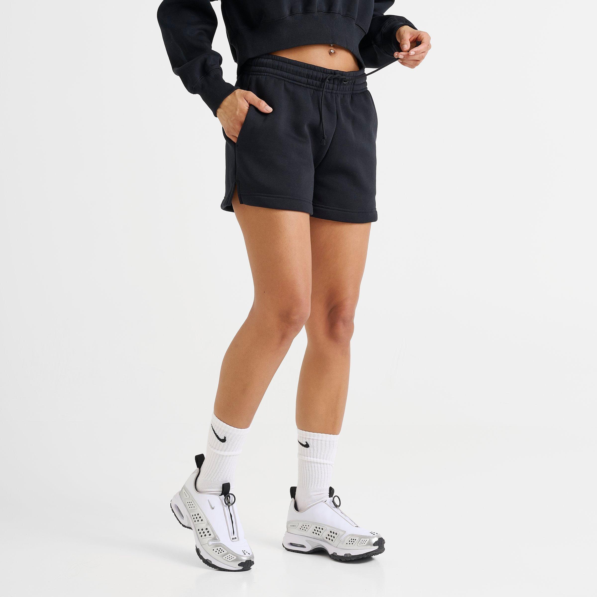 Women's Nike Sportswear Phoenix Fleece Mid-Rise 4" Shorts